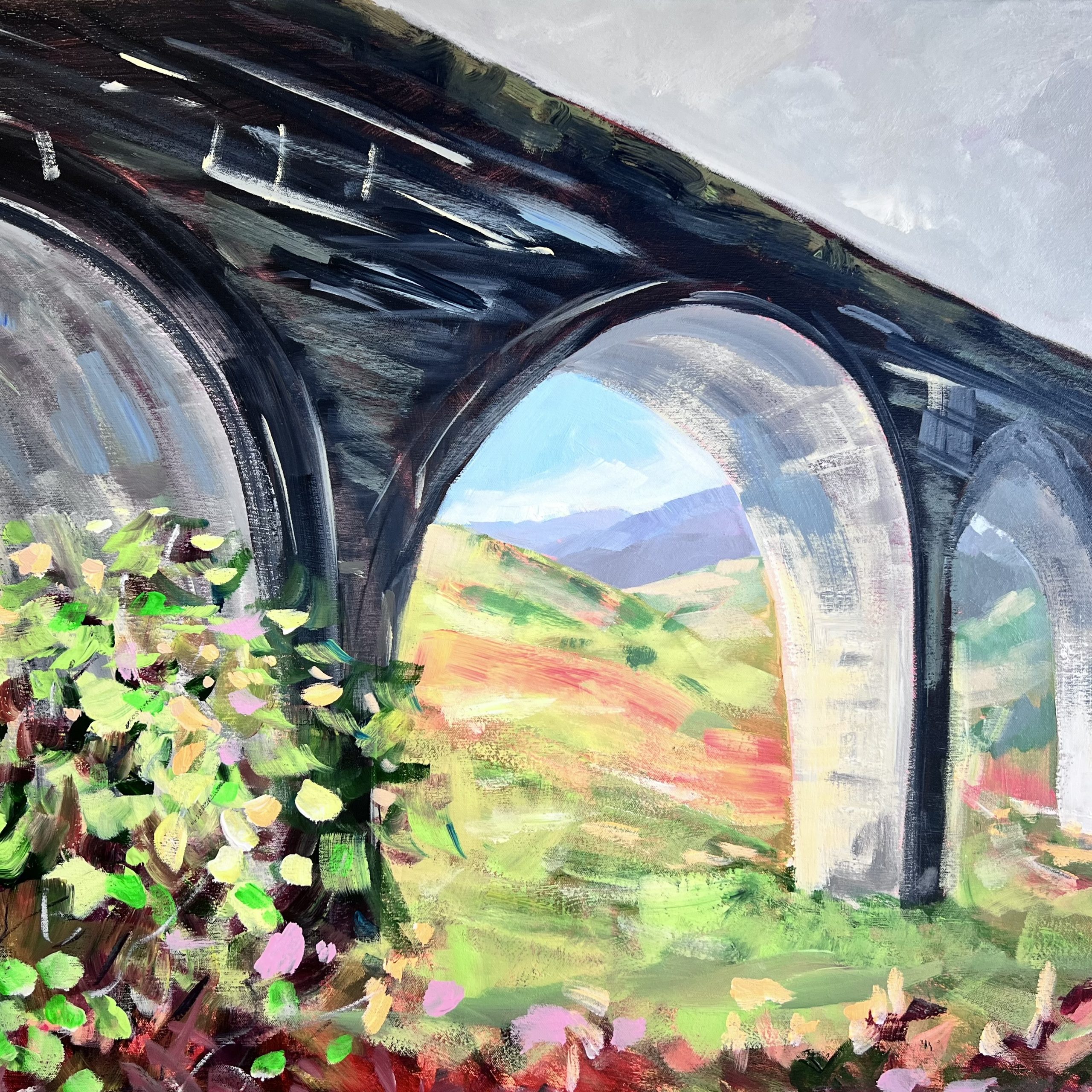 Glenfinnan Viaduct Close Up