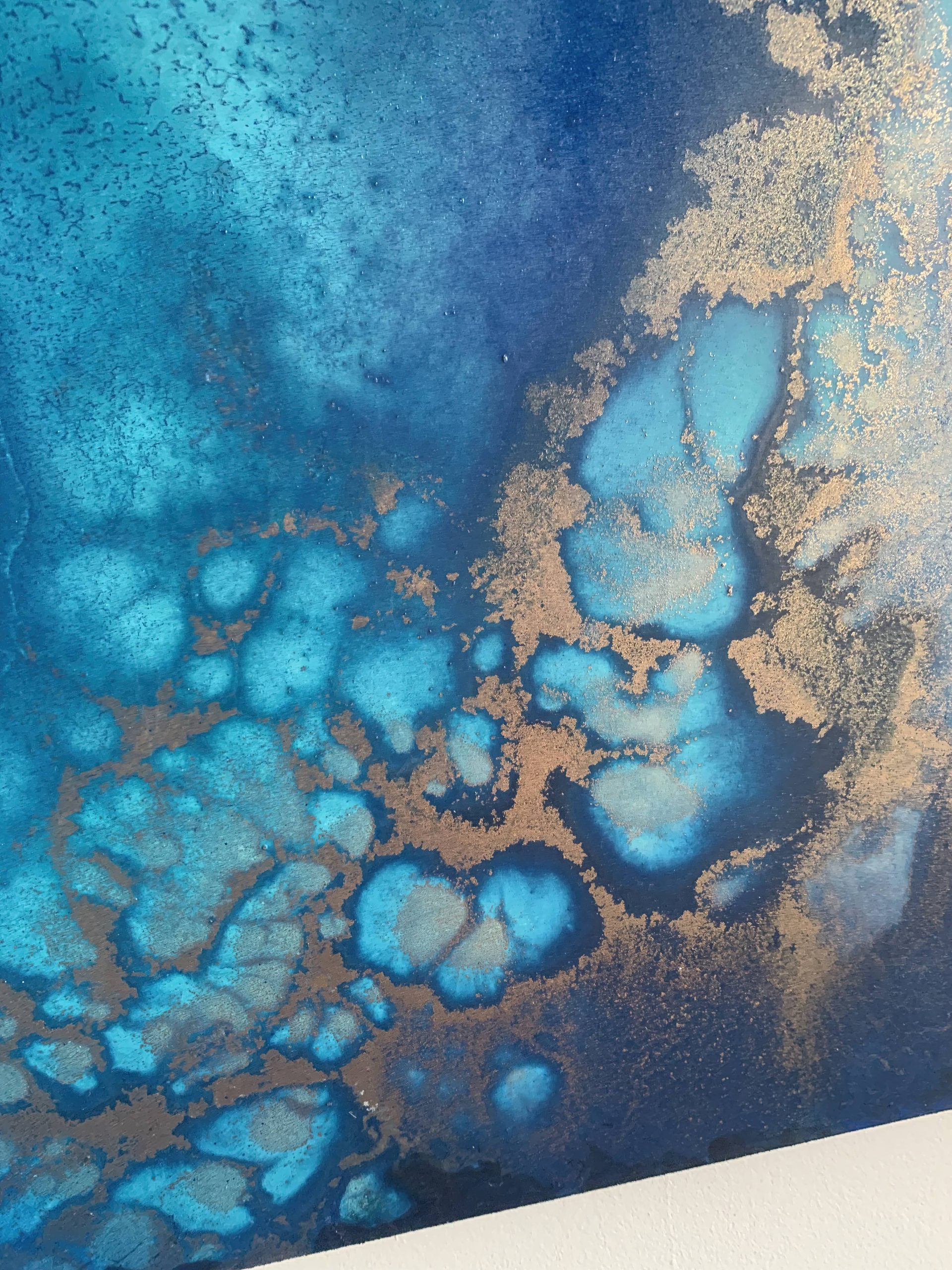 Blue And Gold Wall Art Petra Meikle3