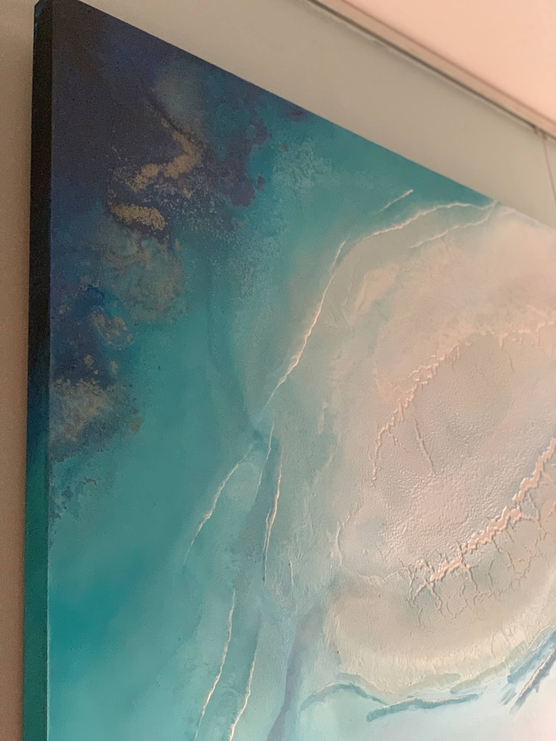 Blue And Gold Wall Art Petra Meikle5