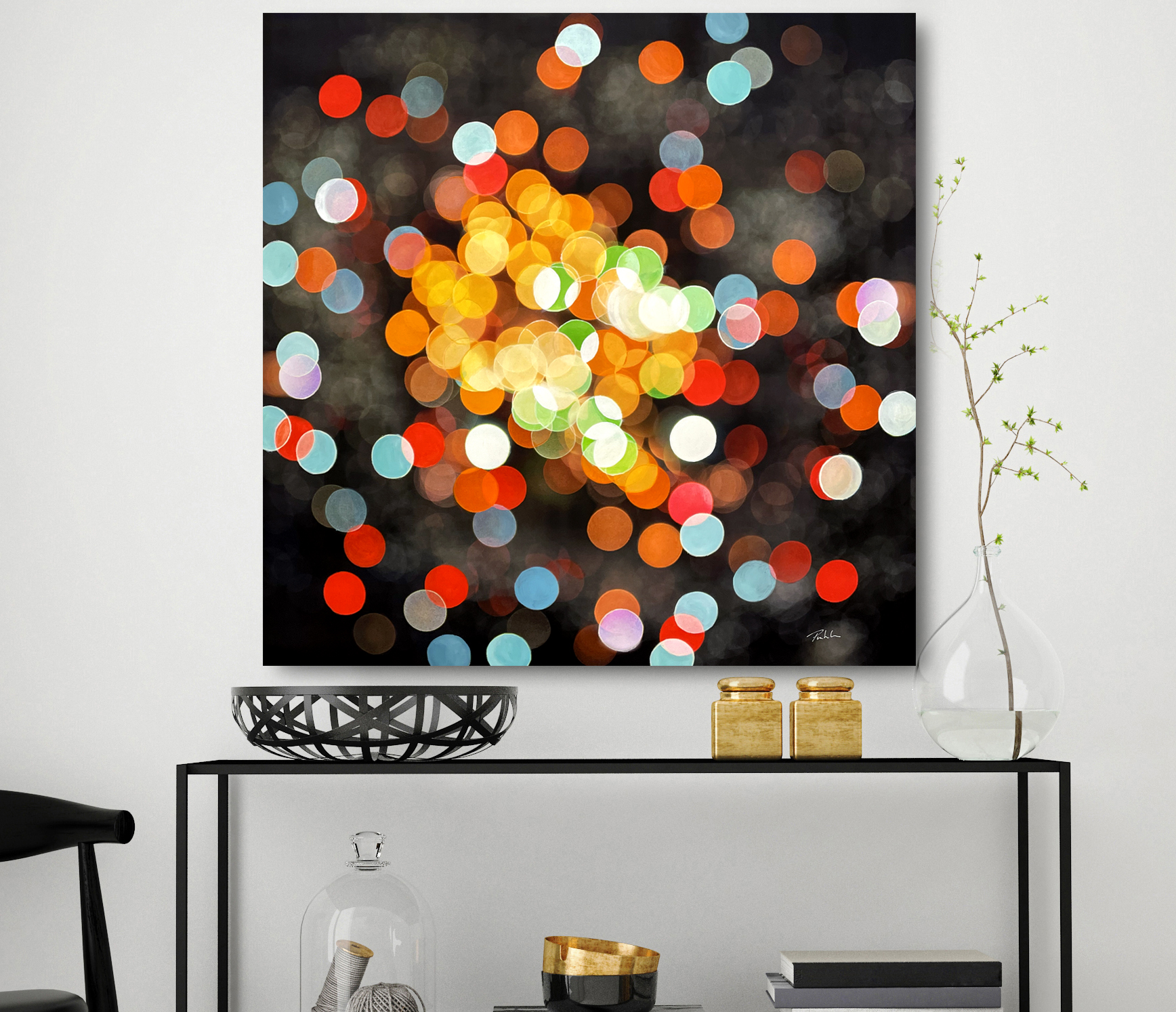 Mock,up,poster,frame,in,hipster,interior,background,,3d,render,