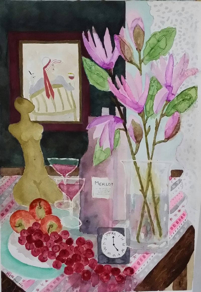 Magnolias Wine Cherries