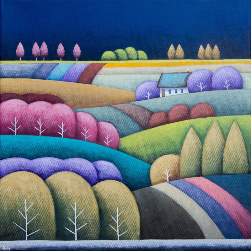 Colours of Night Square