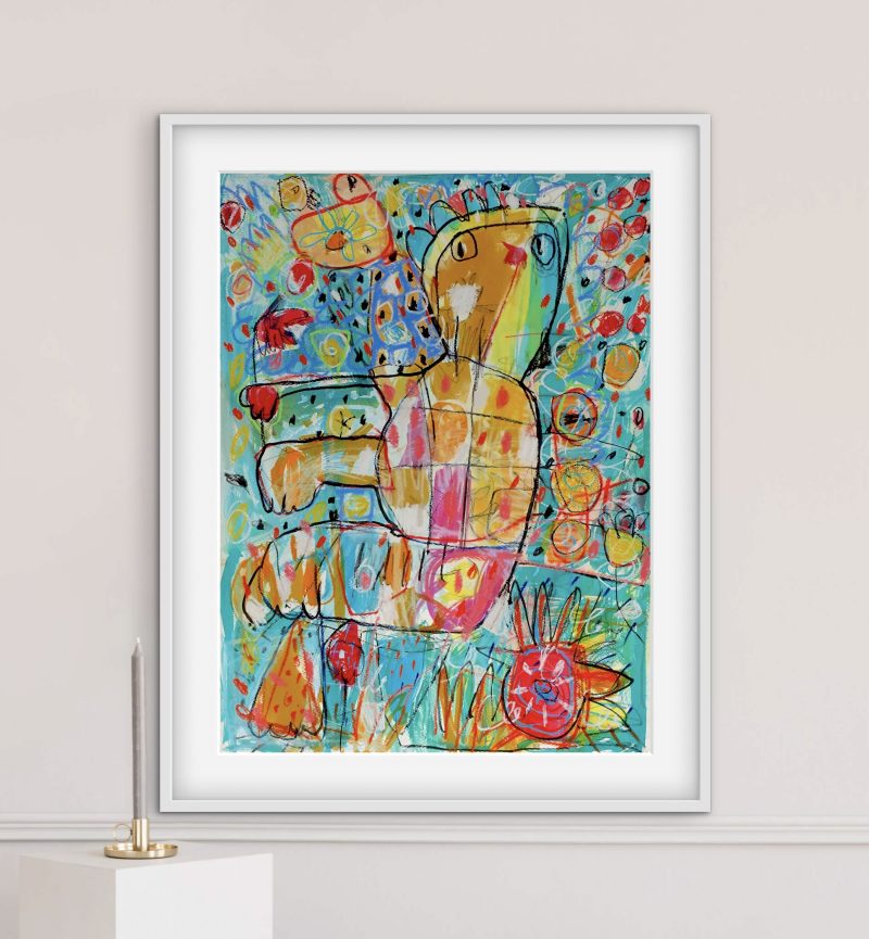 The Turtle Plays in the Coral Sea