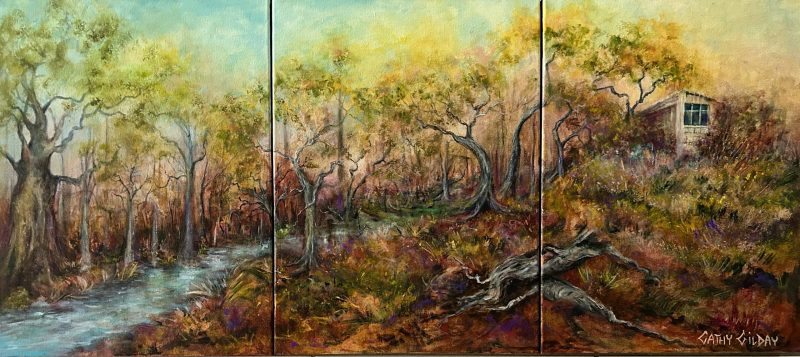 Forest Haven Triptych