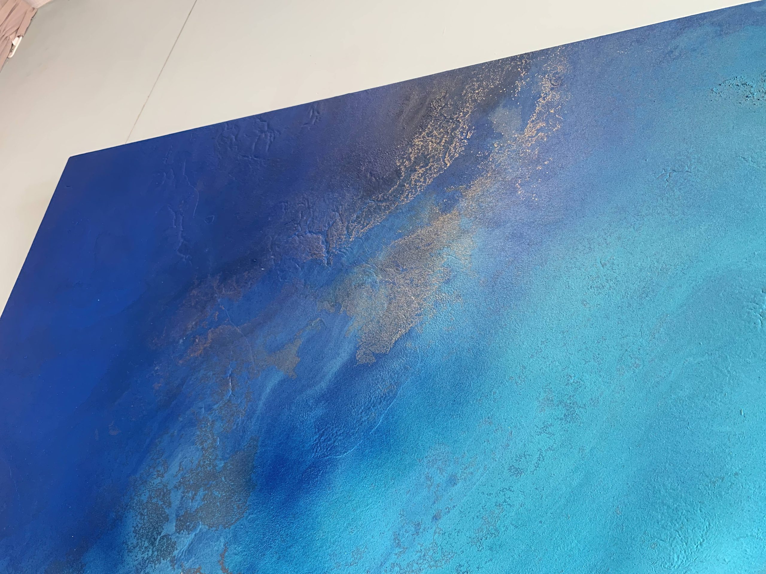 Aqua Water Wall Art Piece Petra Meikle5 Cgi 1x