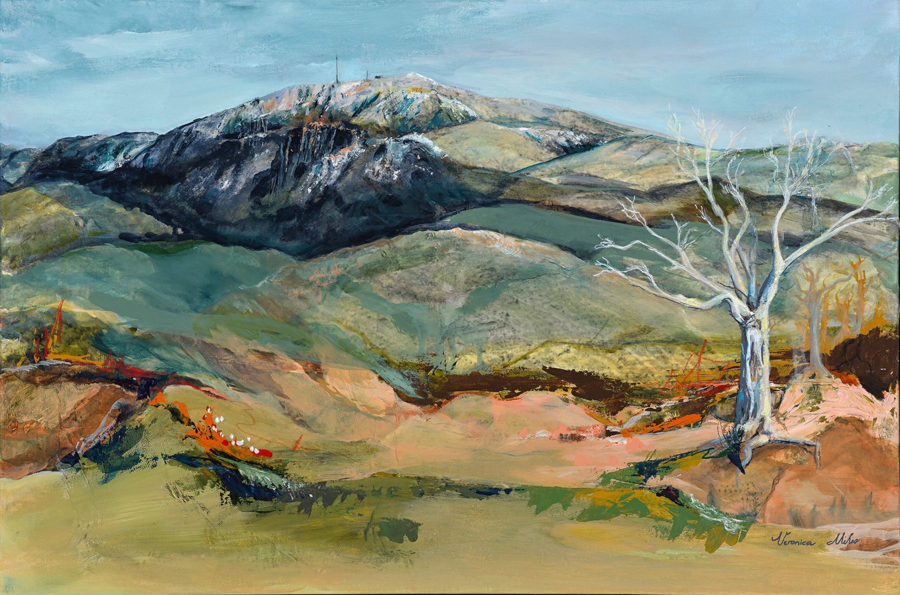 Art Plates Mouse Pad - Ice Cream Design By Dan Morris | 9.25x7.75 Inch Non-Slip Pad