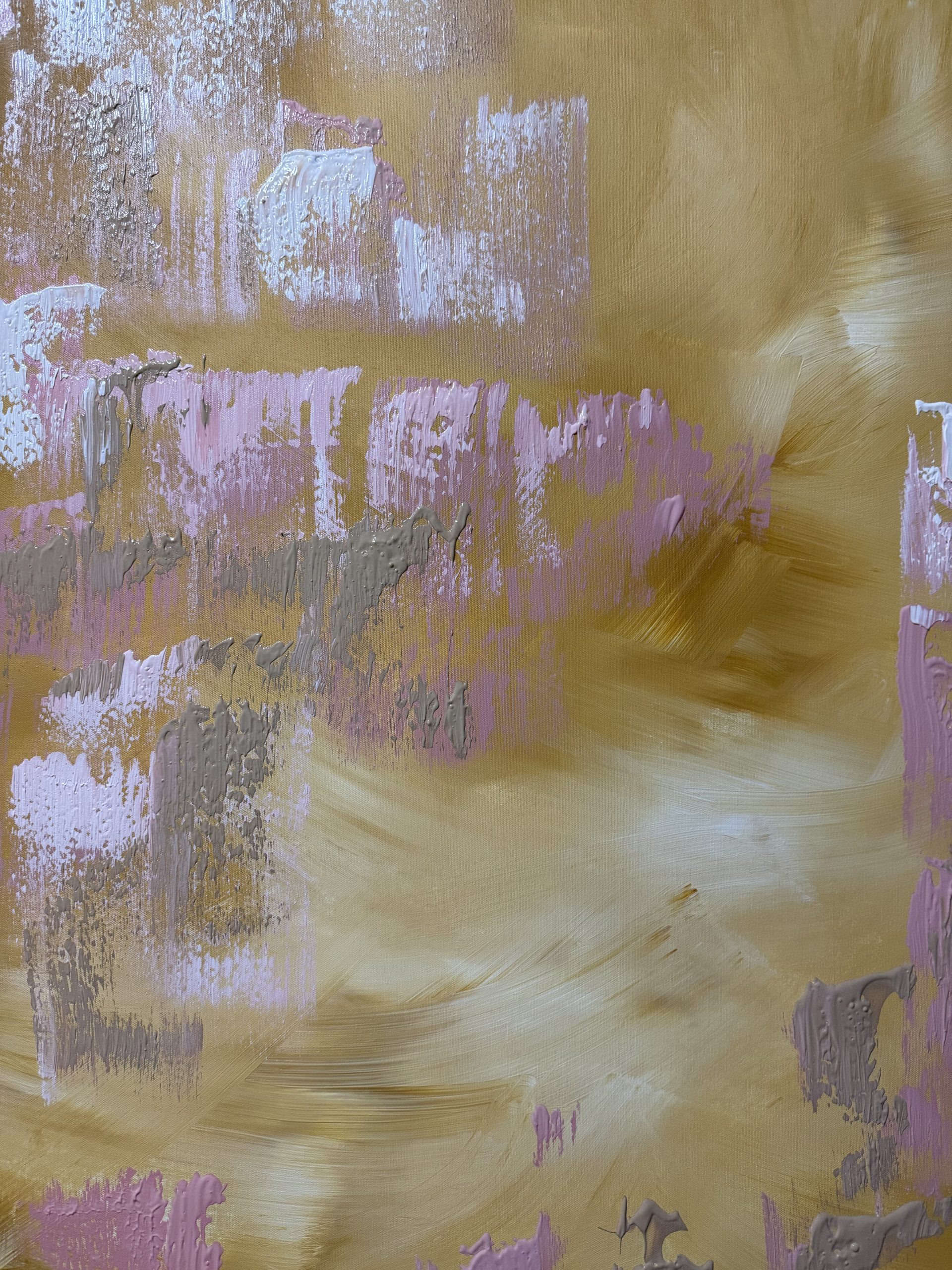 Close Up Brushstrokes Alanah Jarvis Art