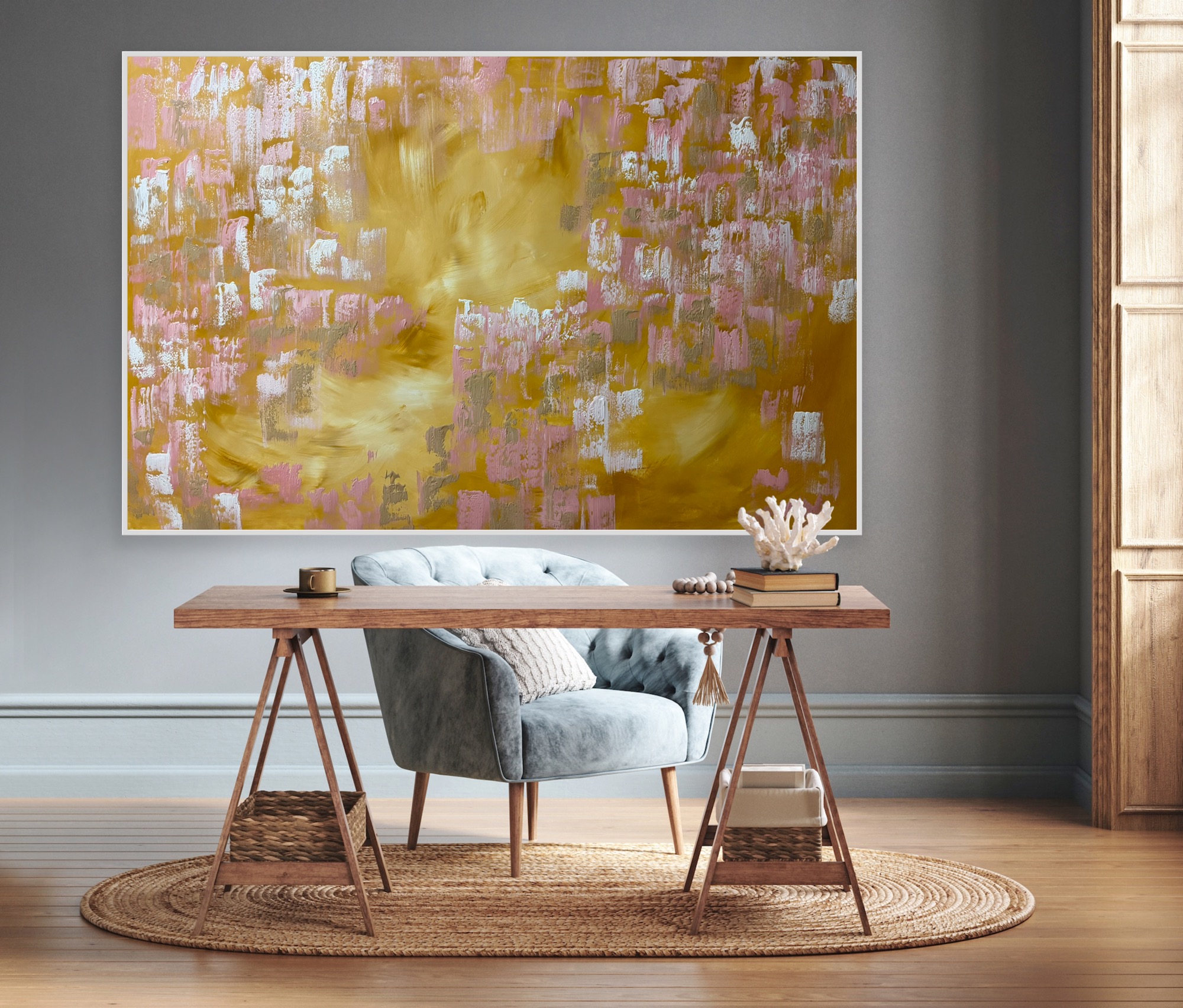 Coastal Office Art Alanah Jarvis Art