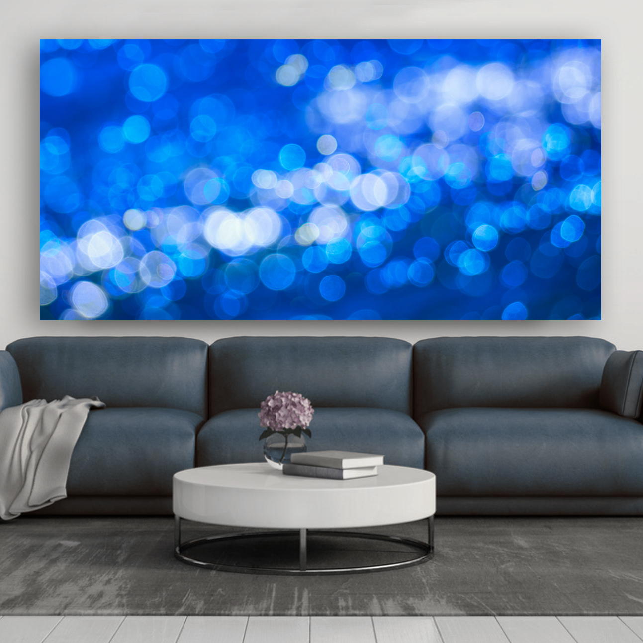 Sun Glitter Harmony Square 180x90cm Longbrowncouch Bruce Peebles Artist