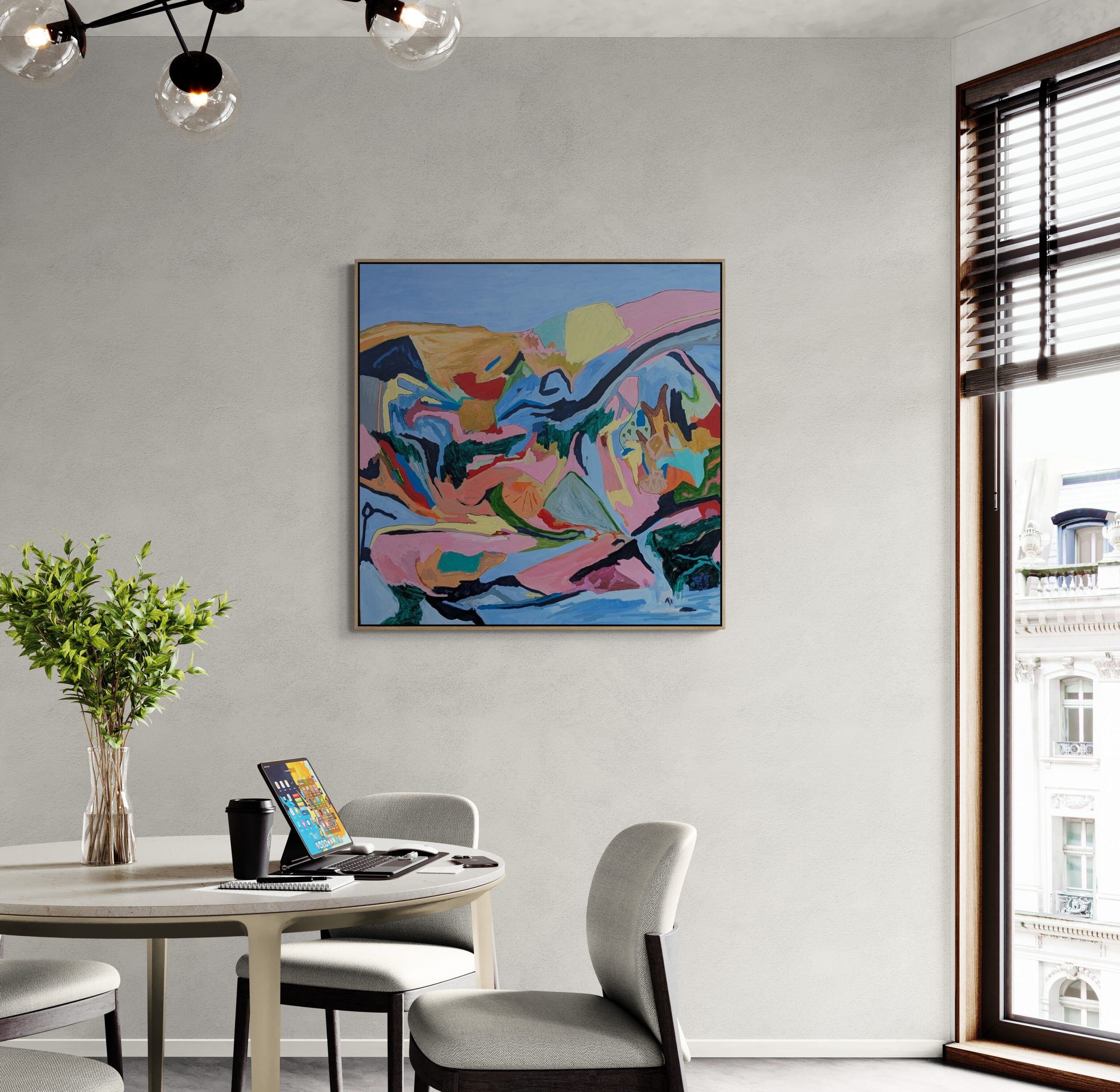 Apartment Dining Room With City Views (1)