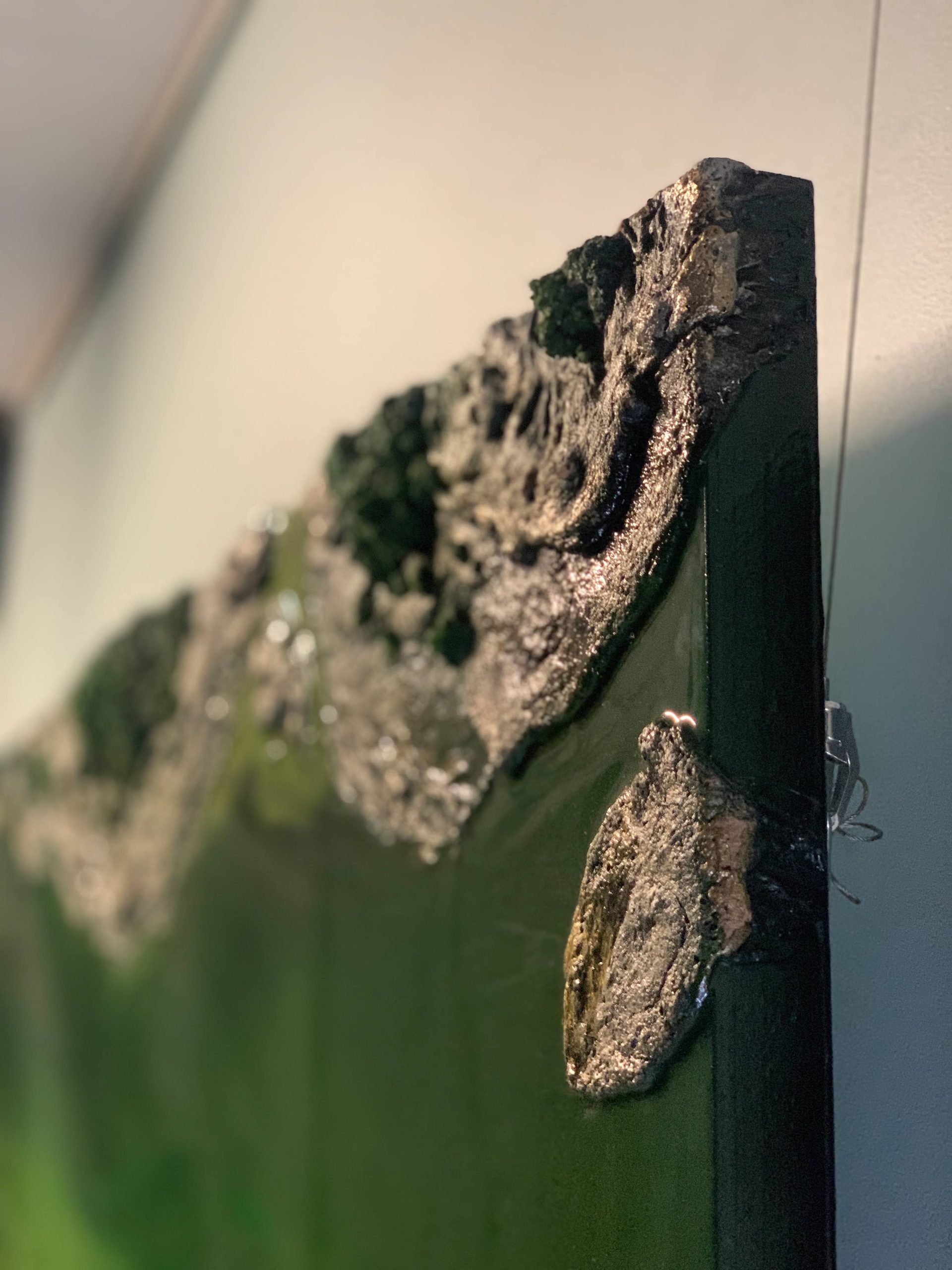 Resin Green Wall Art Petra Meikle6