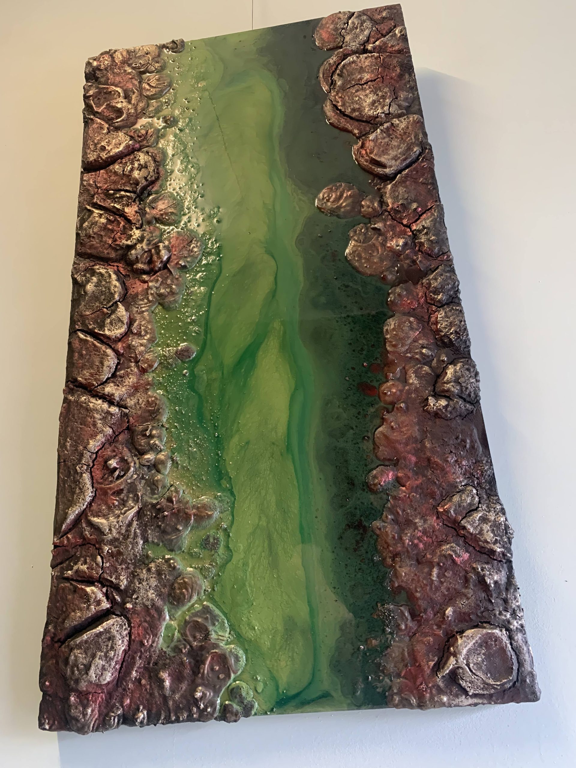 Resin Green Wall Art Petra Meikle11 Cgi 1x