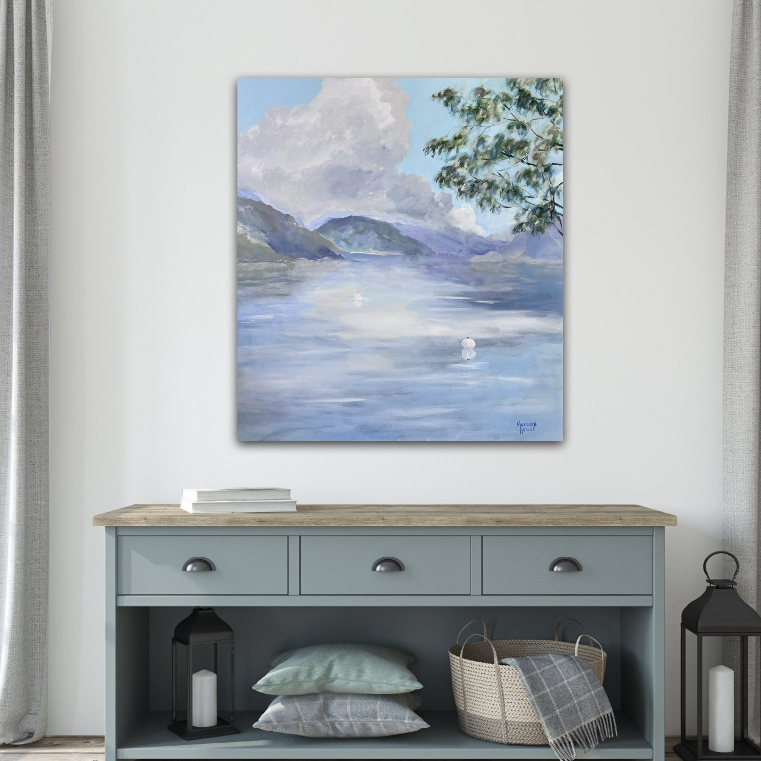 Lake Ambiance By Meredith Howse Wall View