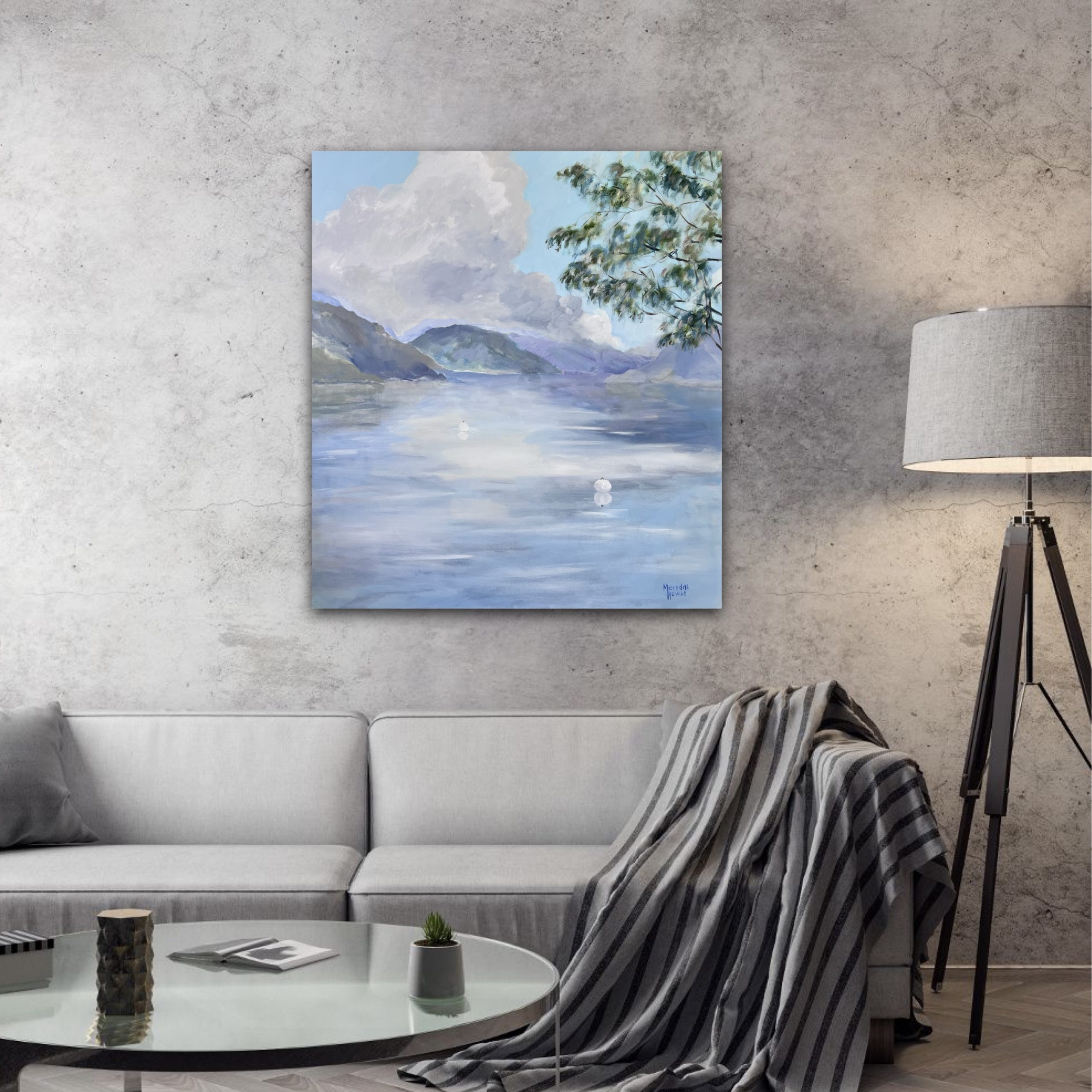 Lake Ambiance By Meredith Howse Wall View