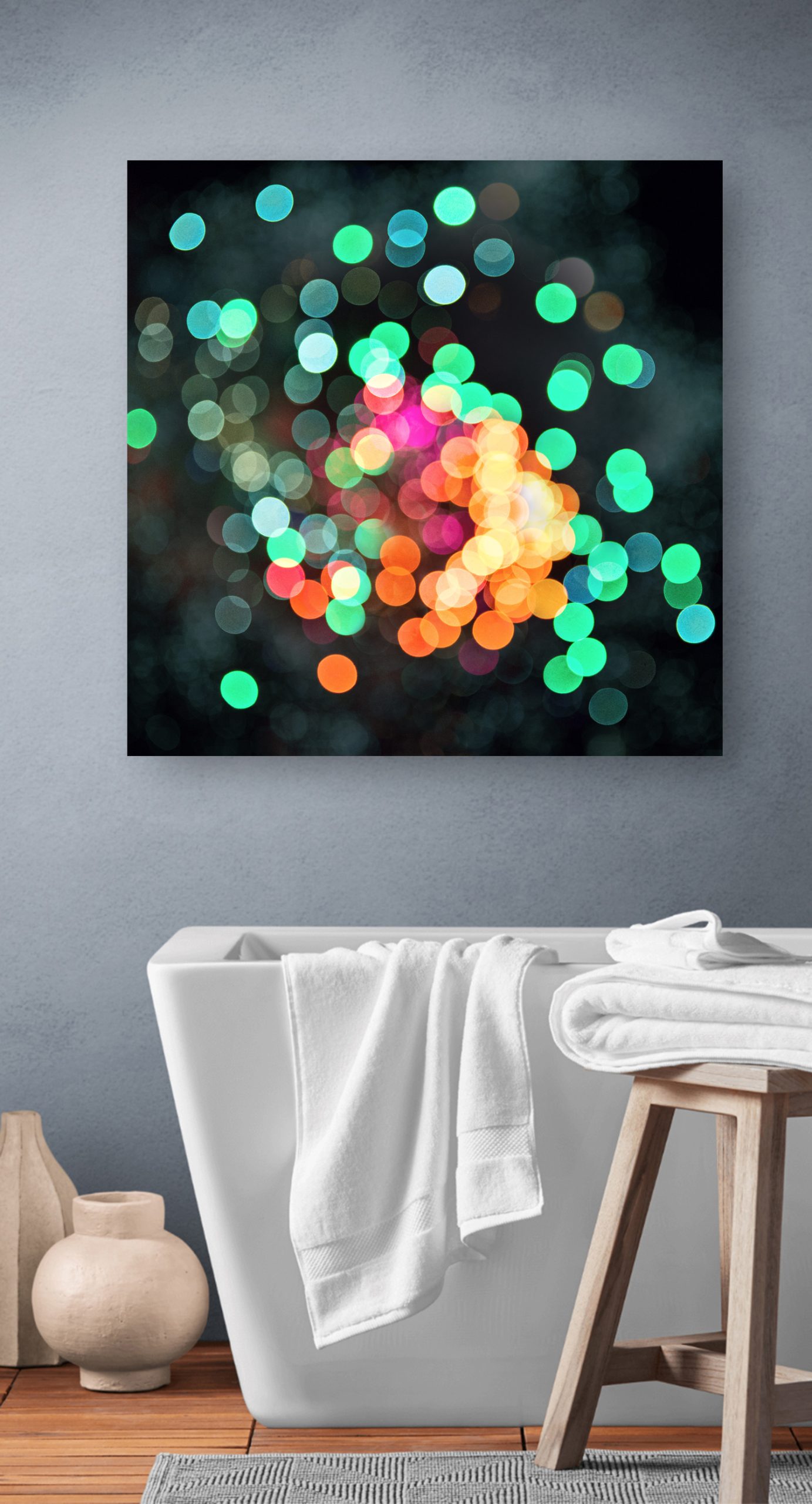 Forest Spark Bathroom Bruce Peebles Artist