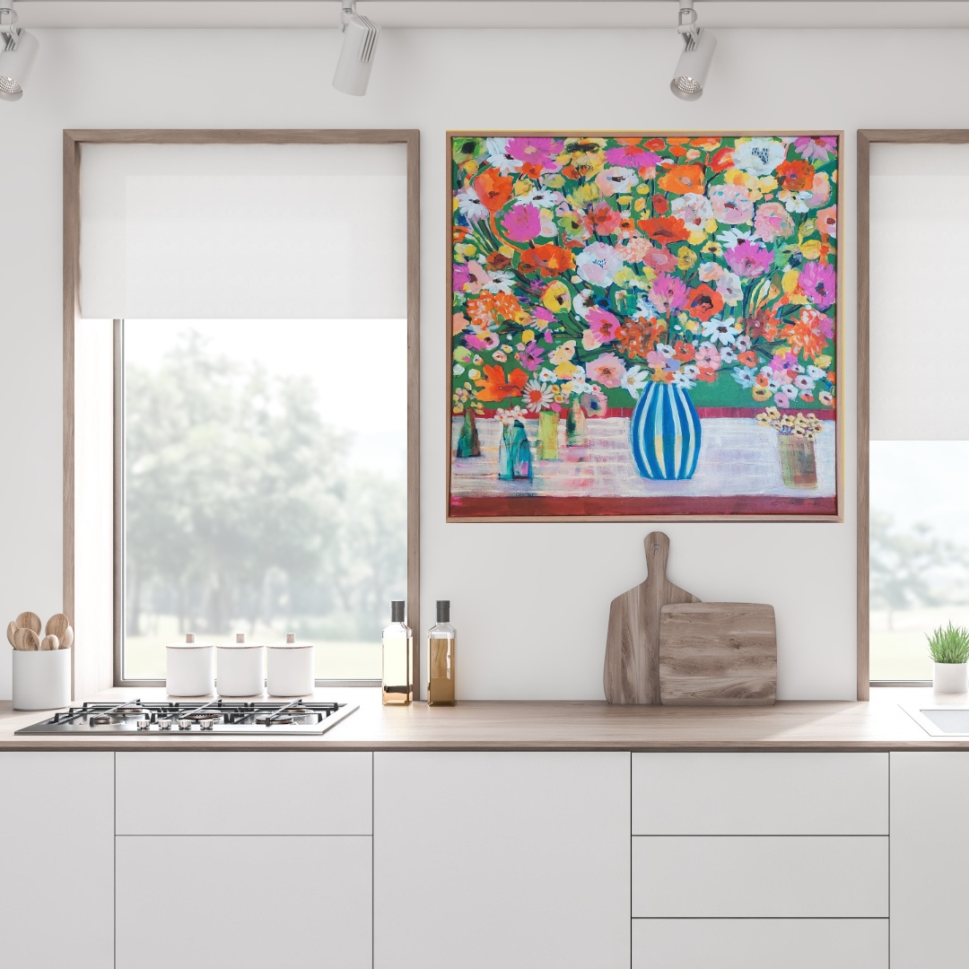 Start The Day With Colour In Kitchen