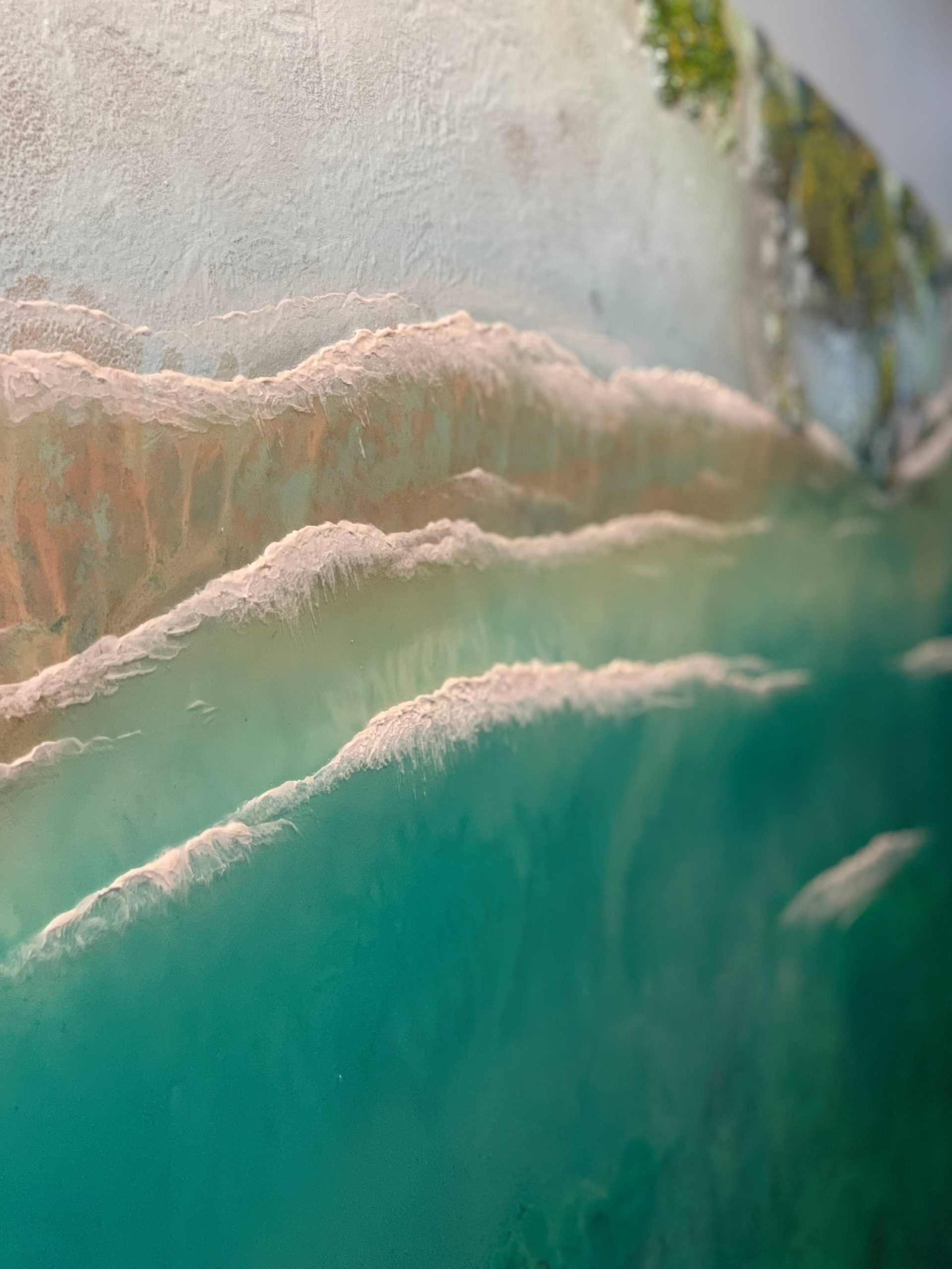 Aerial Ocean Artwork By Petra Meikle2