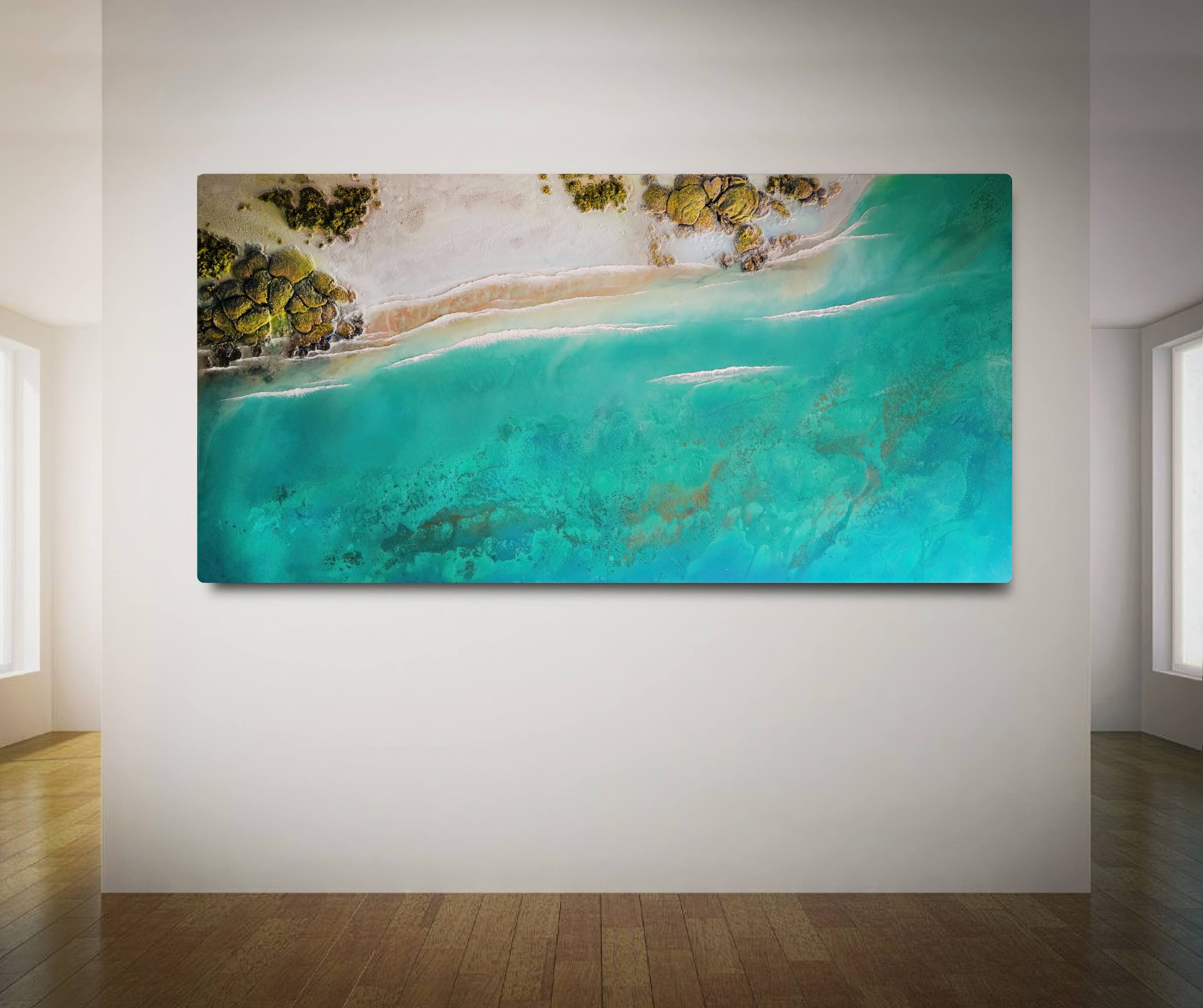 Resin Beach Art By Petra Meikle7