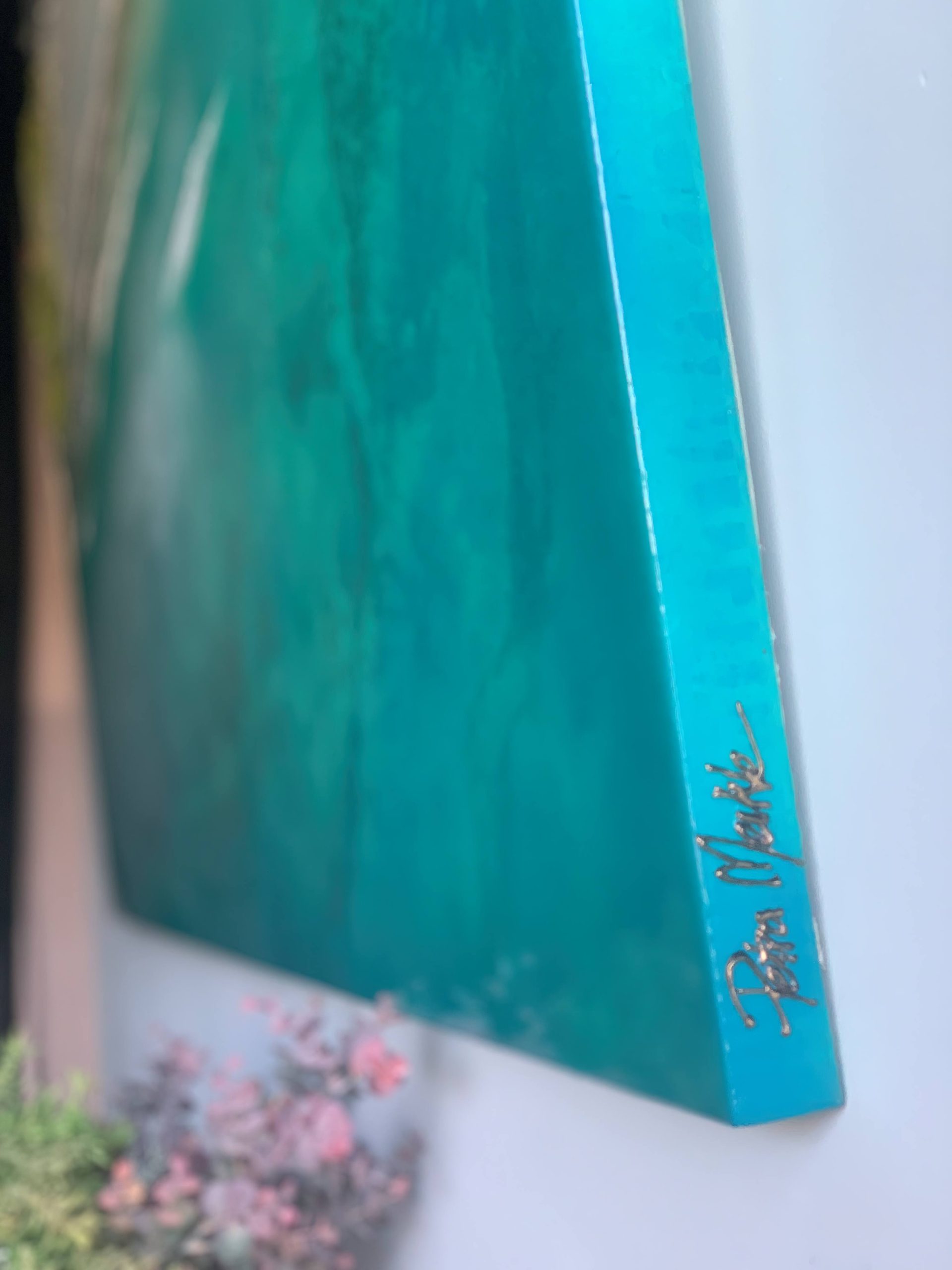 Aerial Ocean Artwork By Petra Meikle1