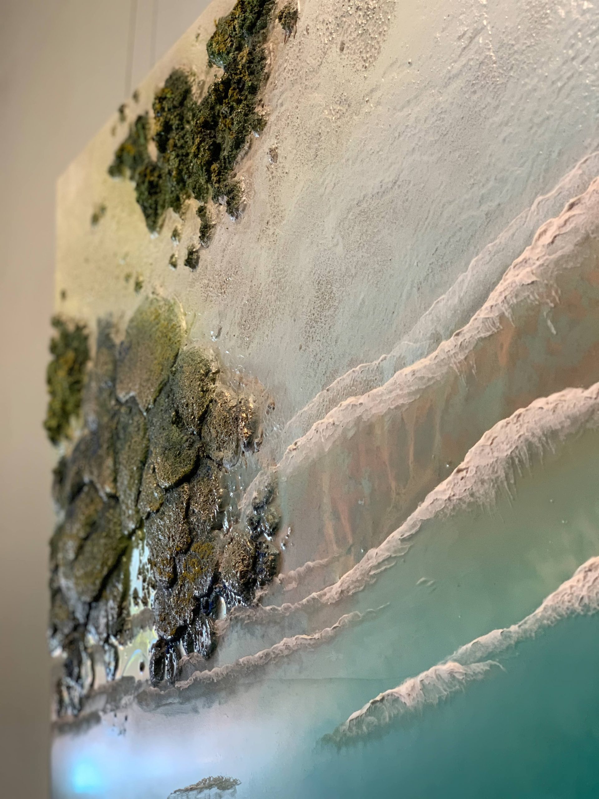 Aerial Ocean Artwork By Petra Meikle4