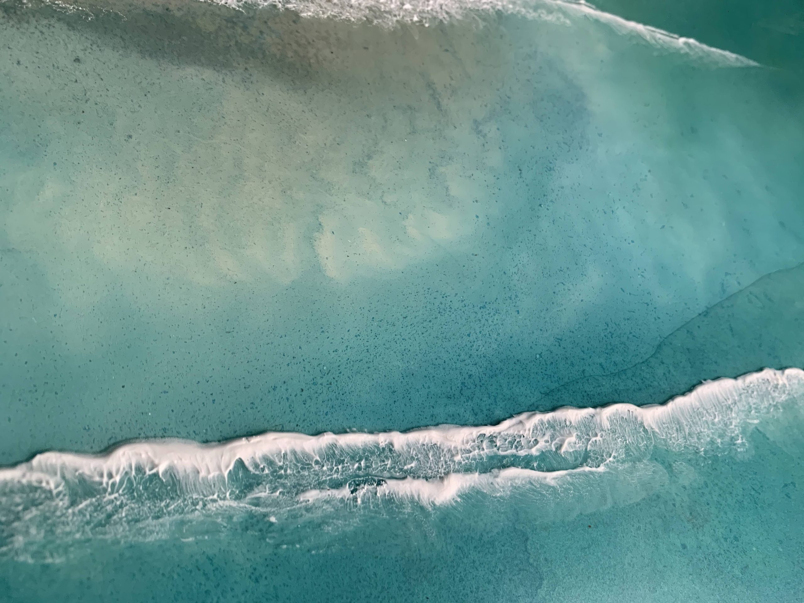 Aerial Ocean Artwork By Petra Meikle6