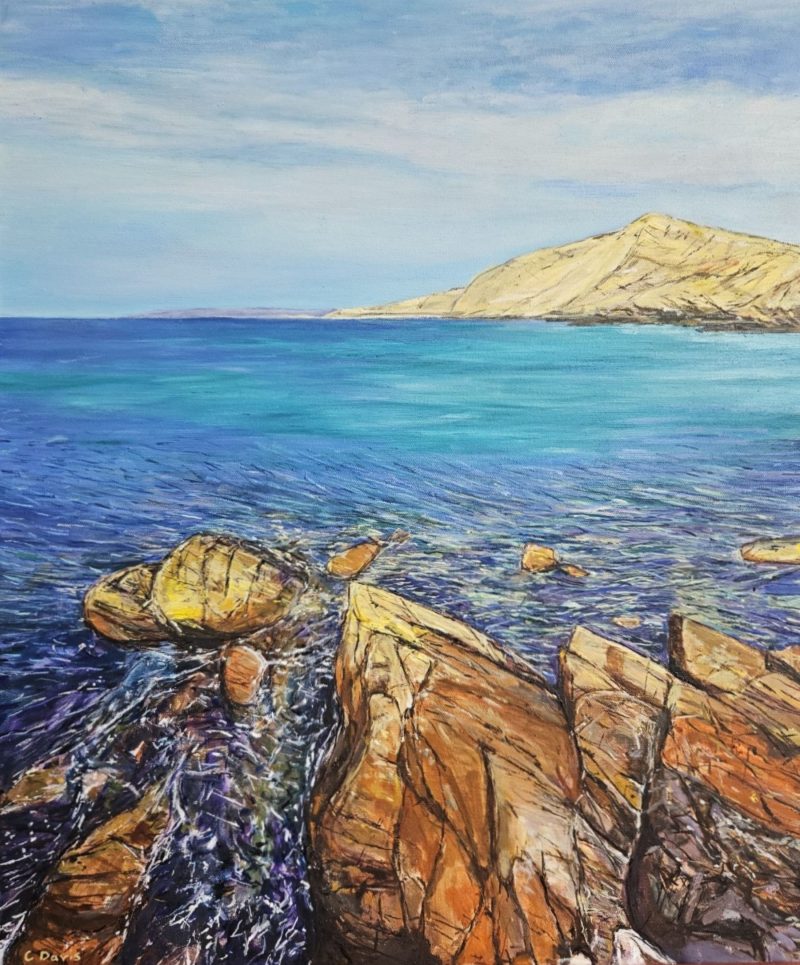 Sunlit Second Valley