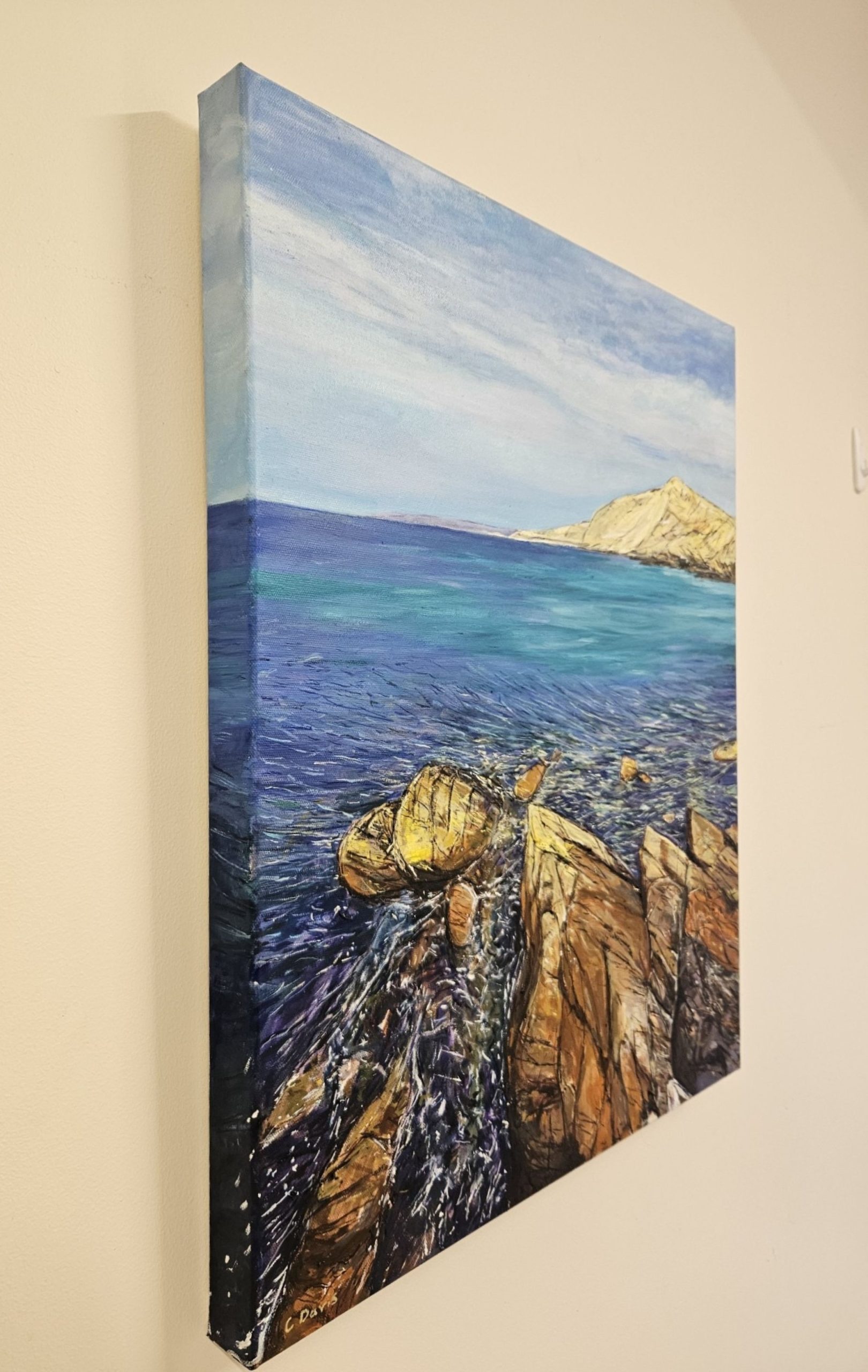 Sunlit Second Valley Edges Saatchiart