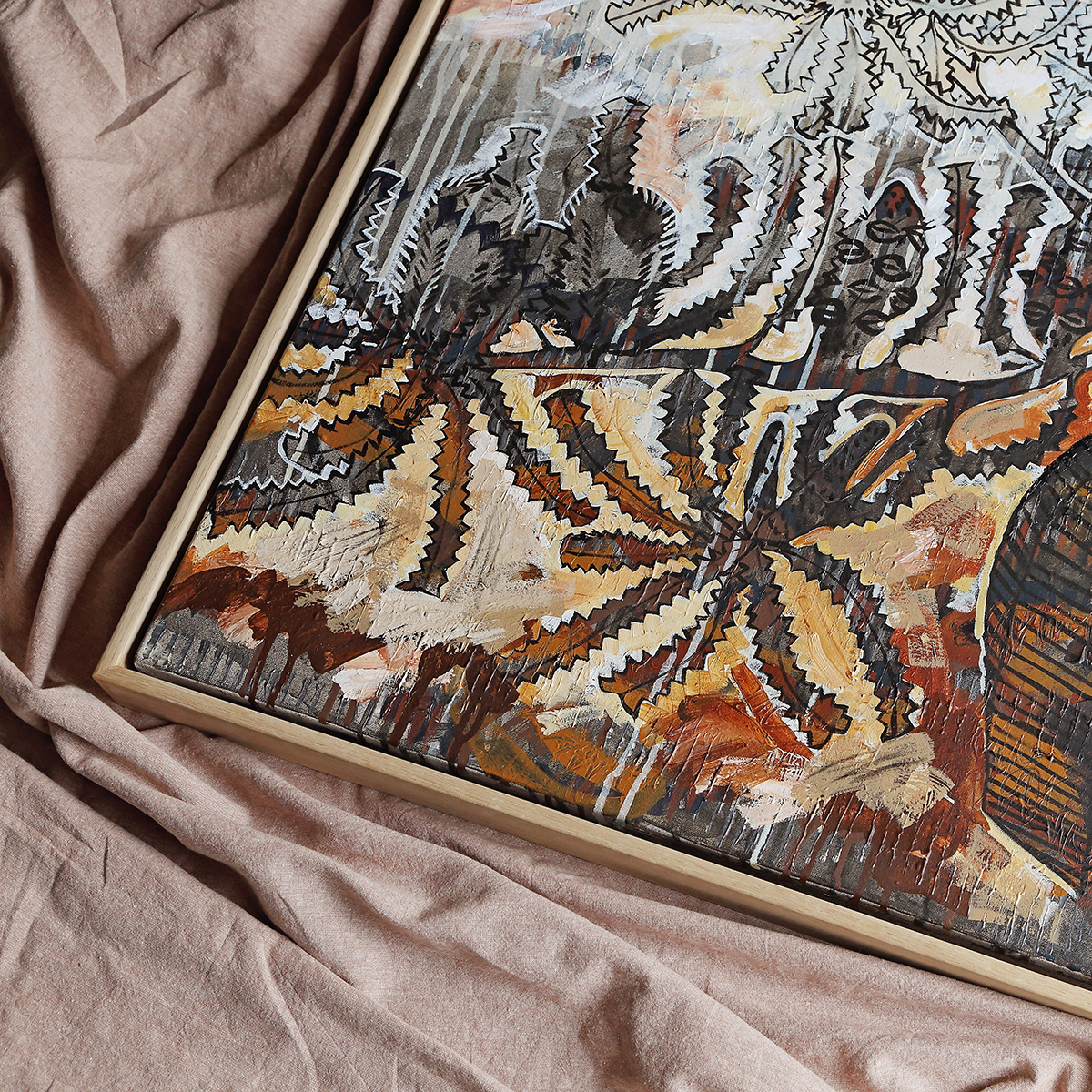 Lr 019 Banksia Serrata Still V Smith & Brooks Banksia Coastal Art Made In Brisbane