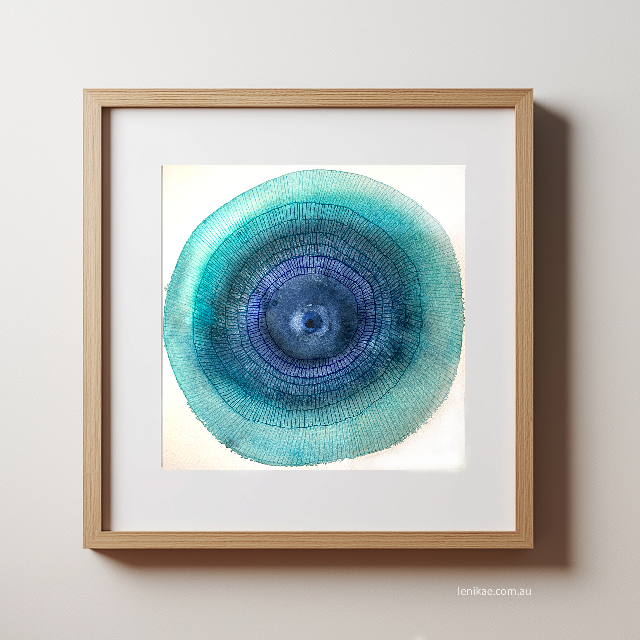 Leni Kae Aware 20x20cm 5 Framed