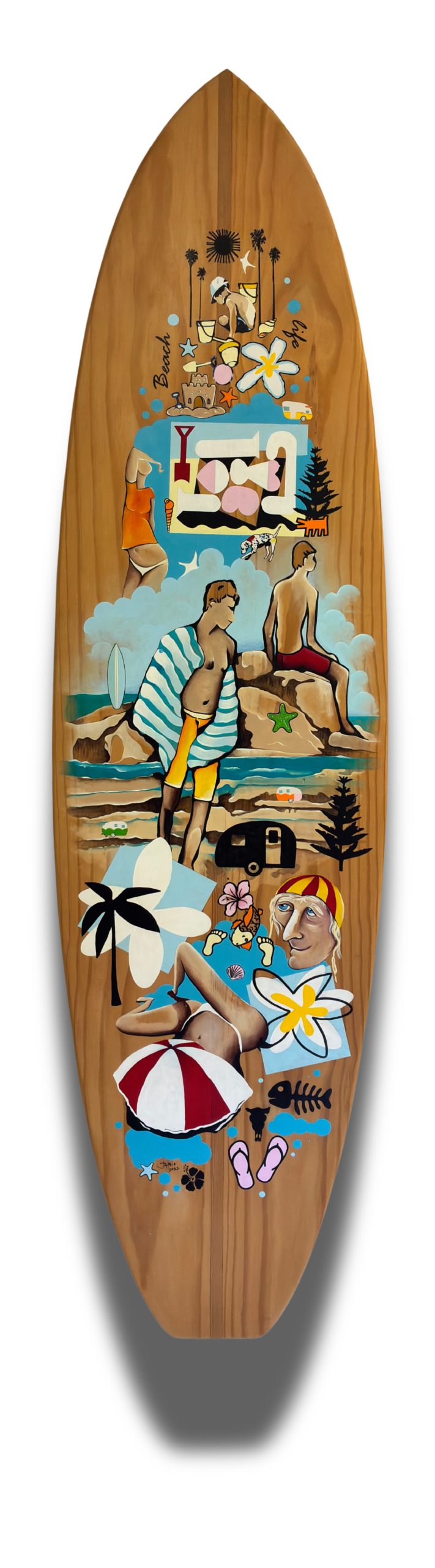 Beach Pattern (surfboard)