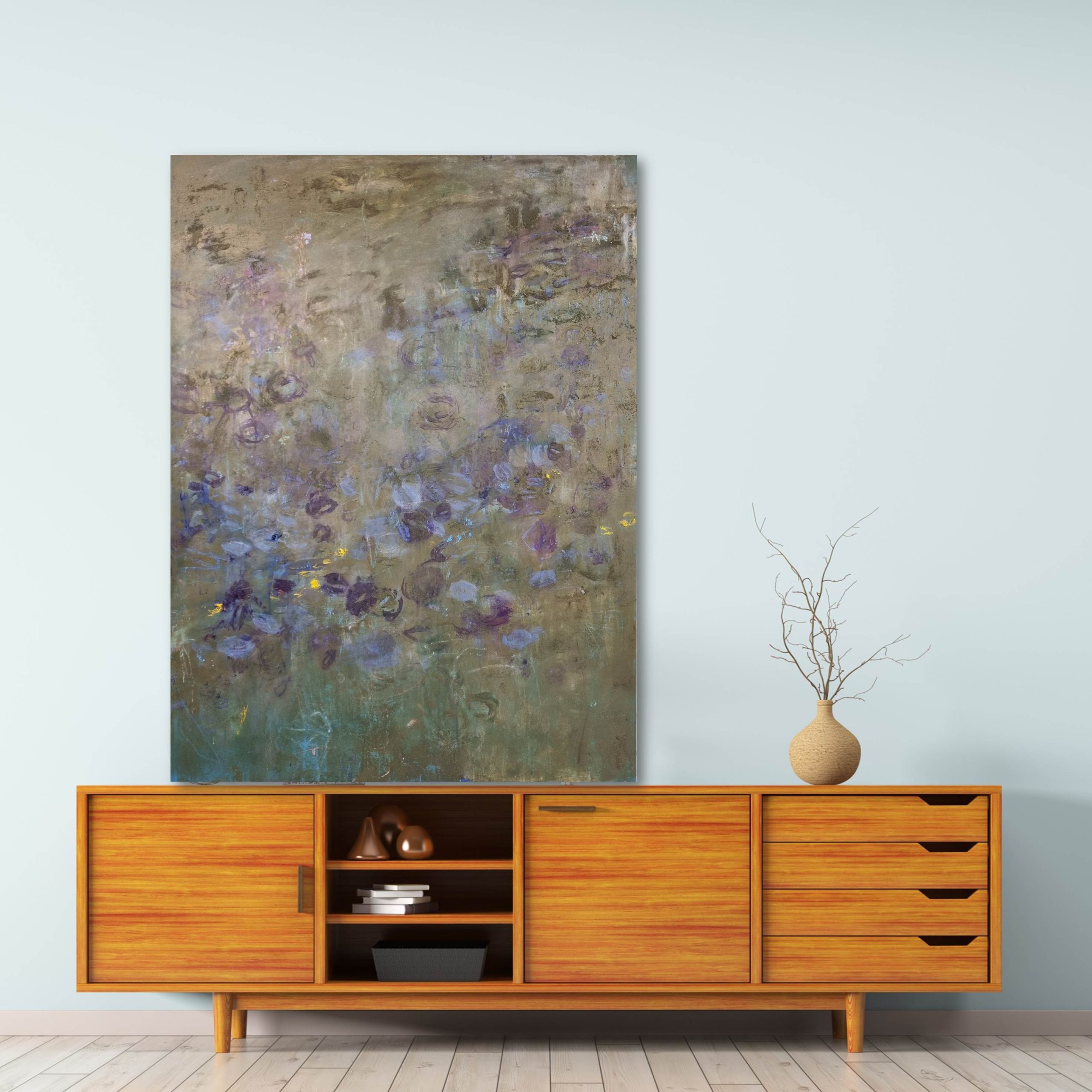 Sweet Olive Mid Century Cabinet