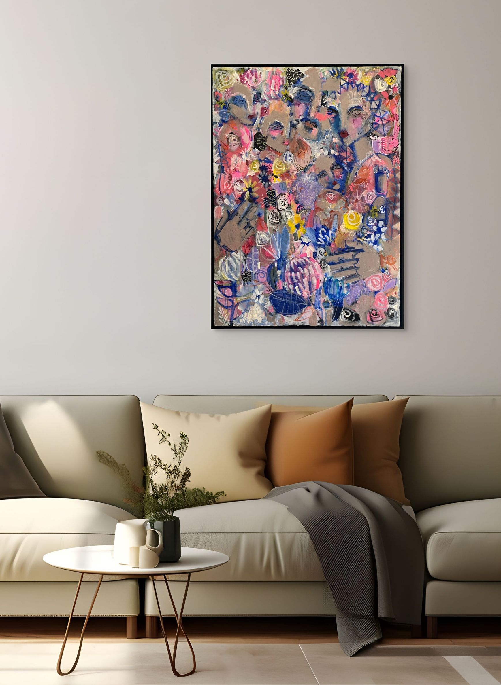 Carita Farrer Spencer Queen Boheme 92x62cm Custom