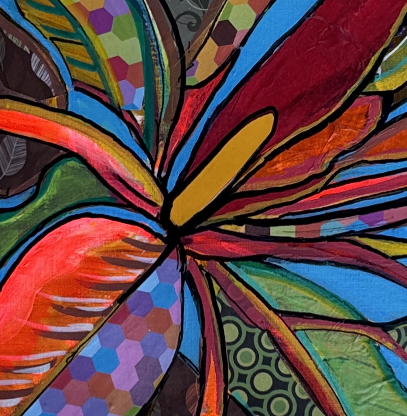 Fiesty Philodendron Detail Copy 2