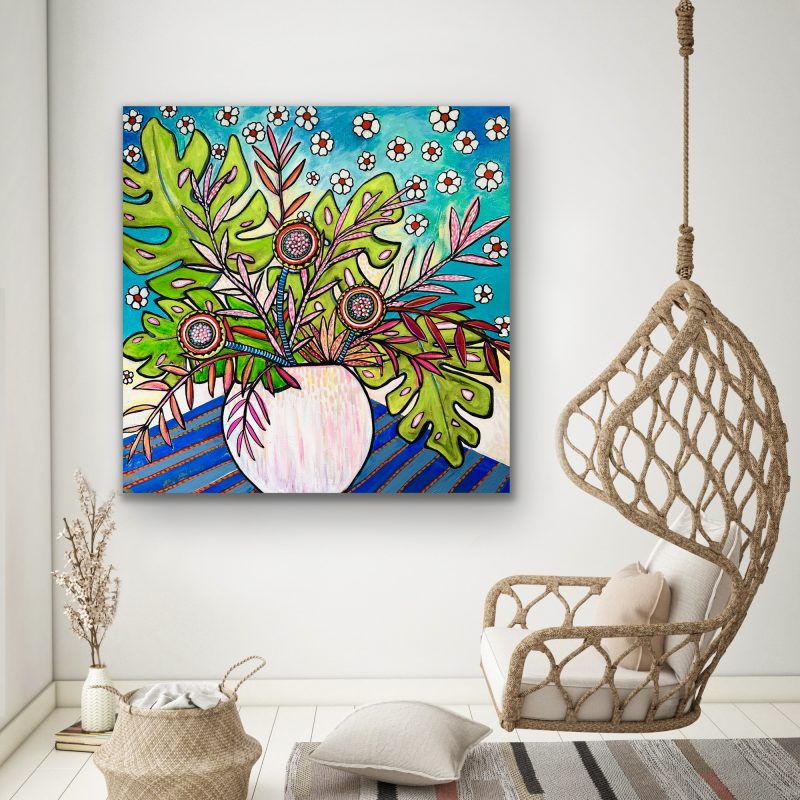 Boho Chic Monstera Deliciosa