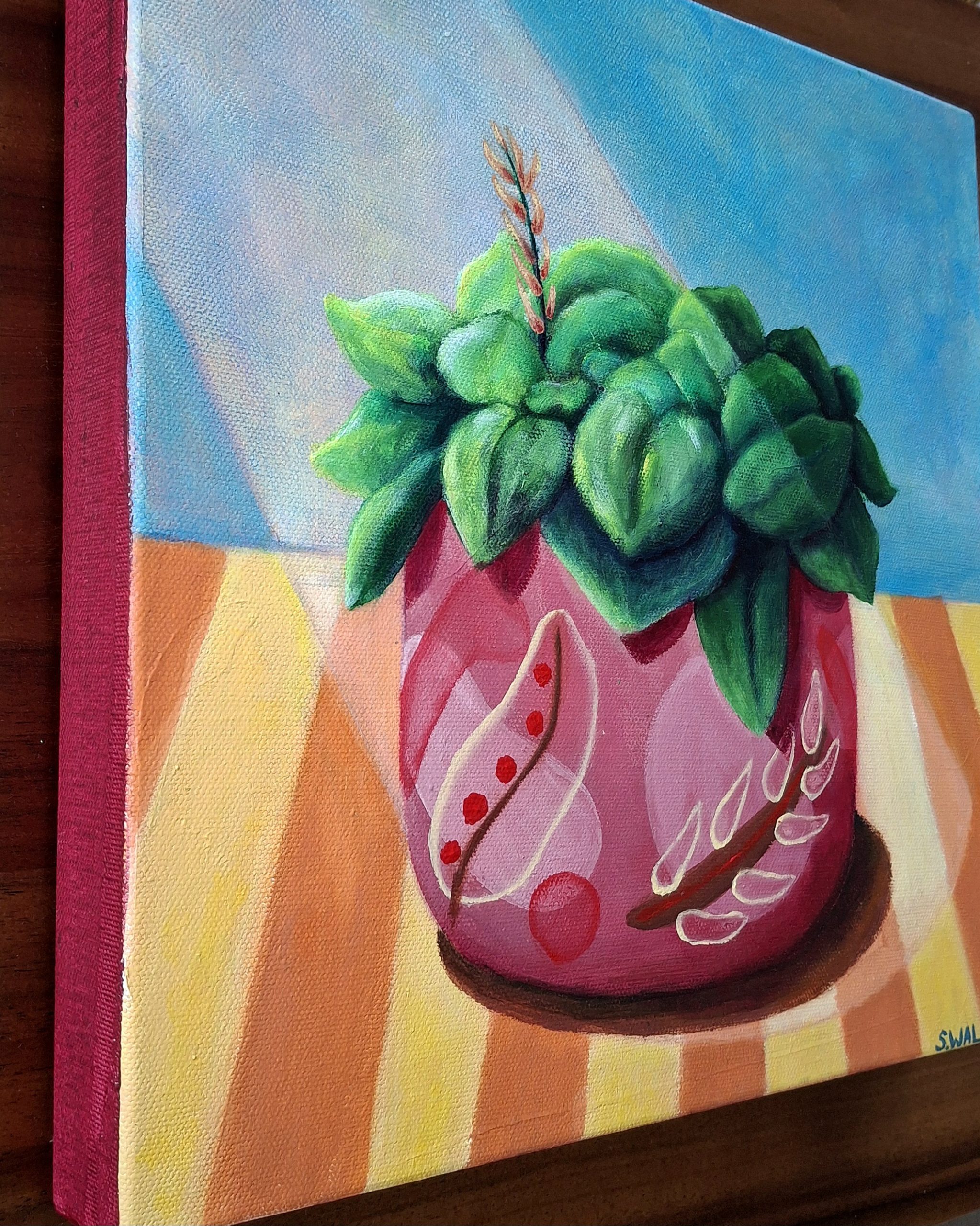 Happy Little Sunbeam Side View Sarah Walker