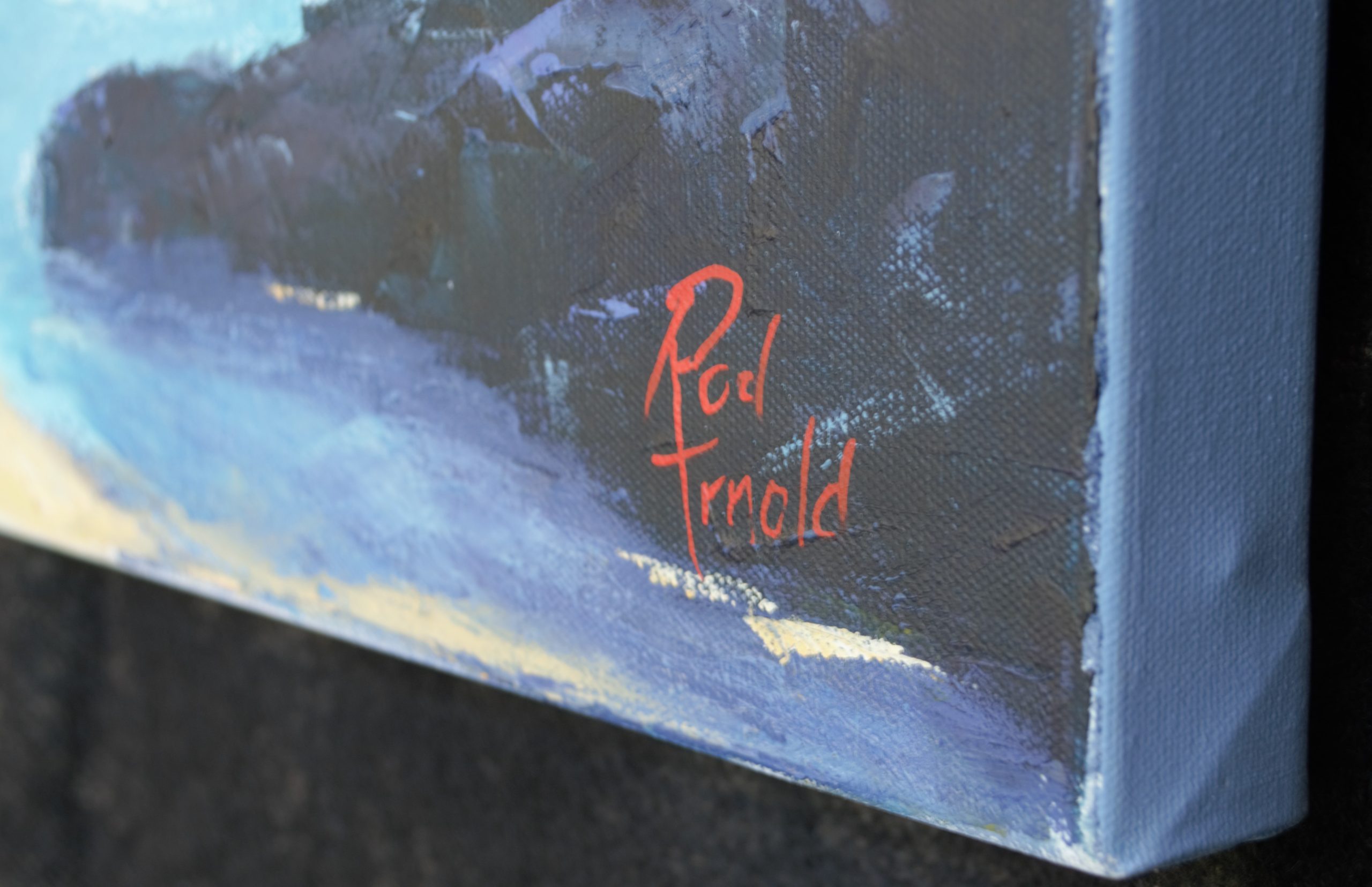 Rocks At Sunrise Sign