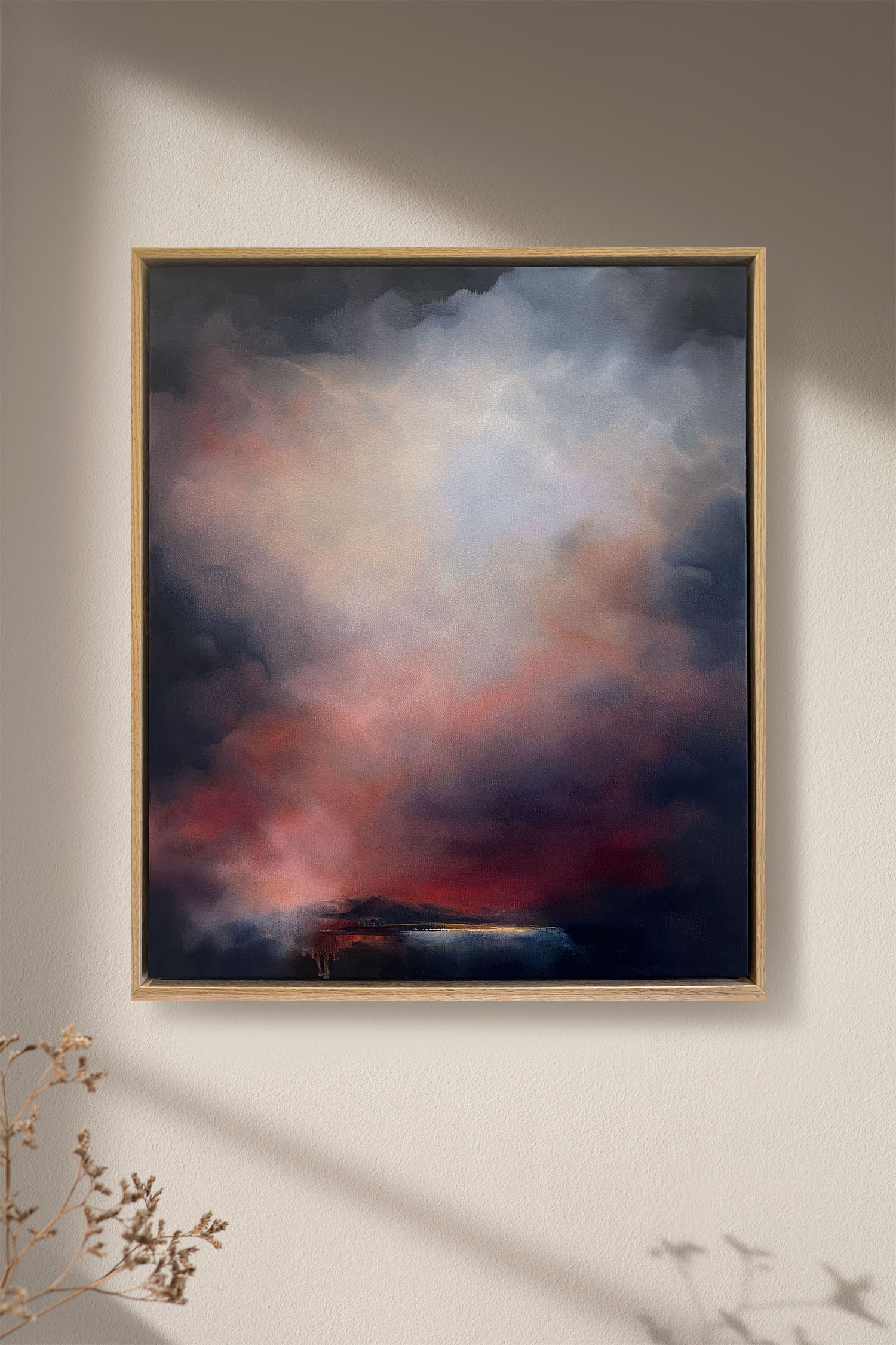 Maybe It's Only A Dream With Shadows On Wall