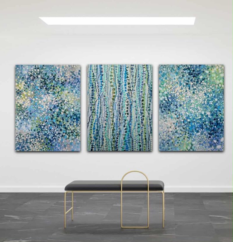 Ocean’s Currents – Triptych