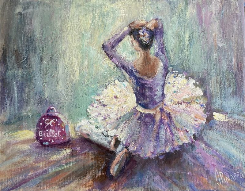 Ballerina at rest