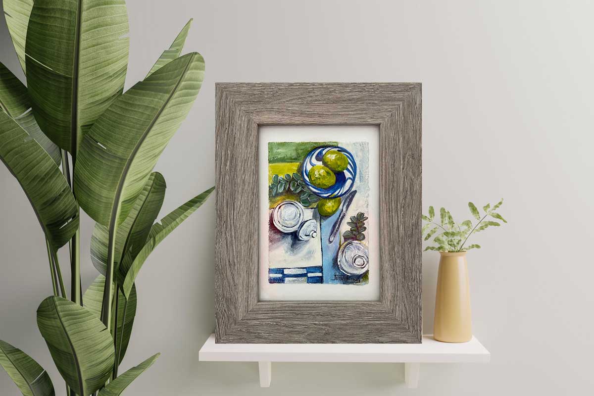 Tiny Treasure Lime Swirl Still Life Close Up Jess King Web Insitu