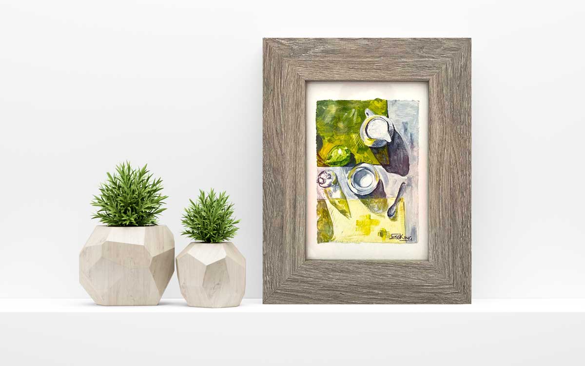 Tiny Treasure Pear Still Life Jess King Close Up Web Insitu