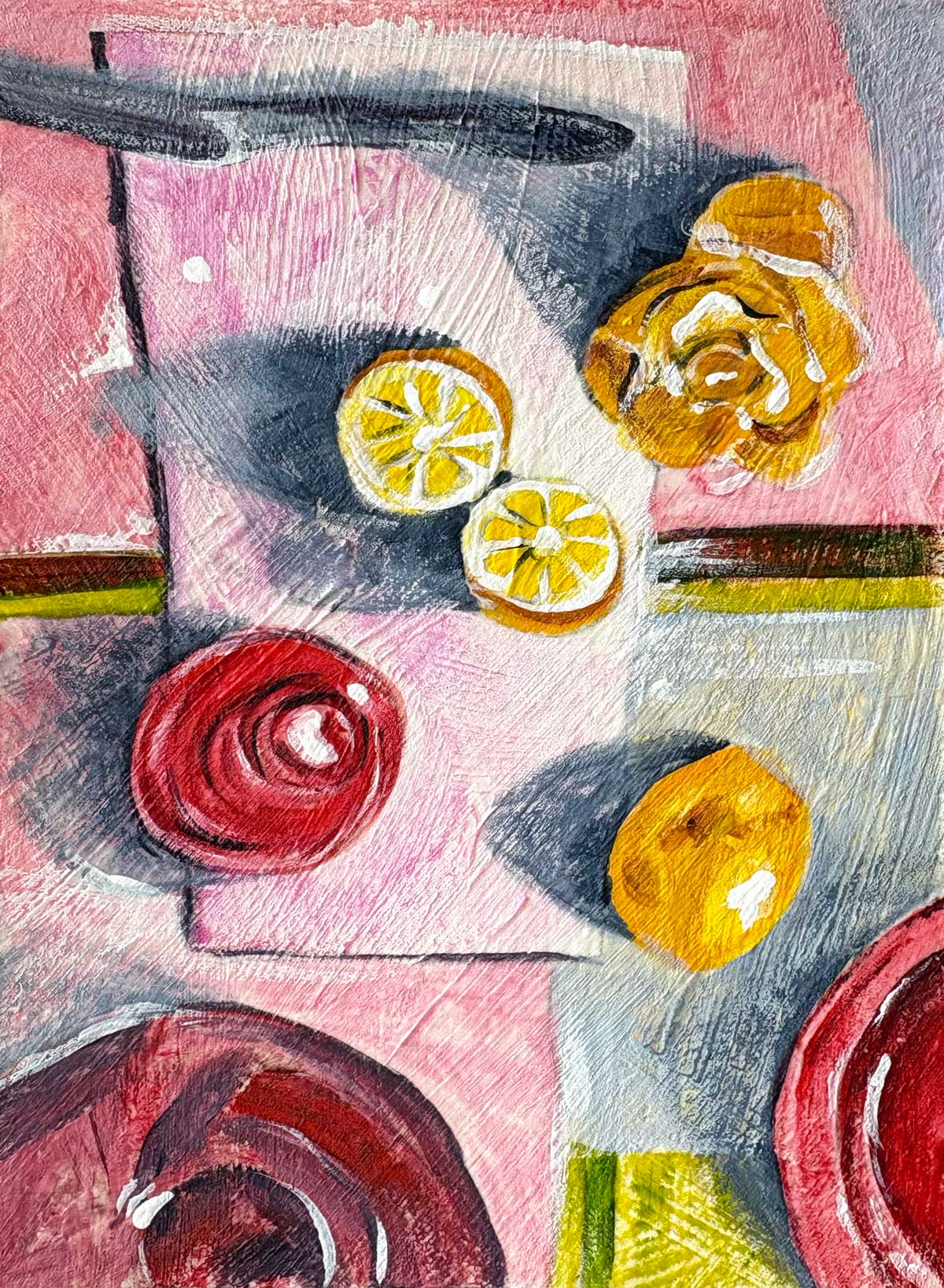 Tiny Treasure Red Vase Close Up Web