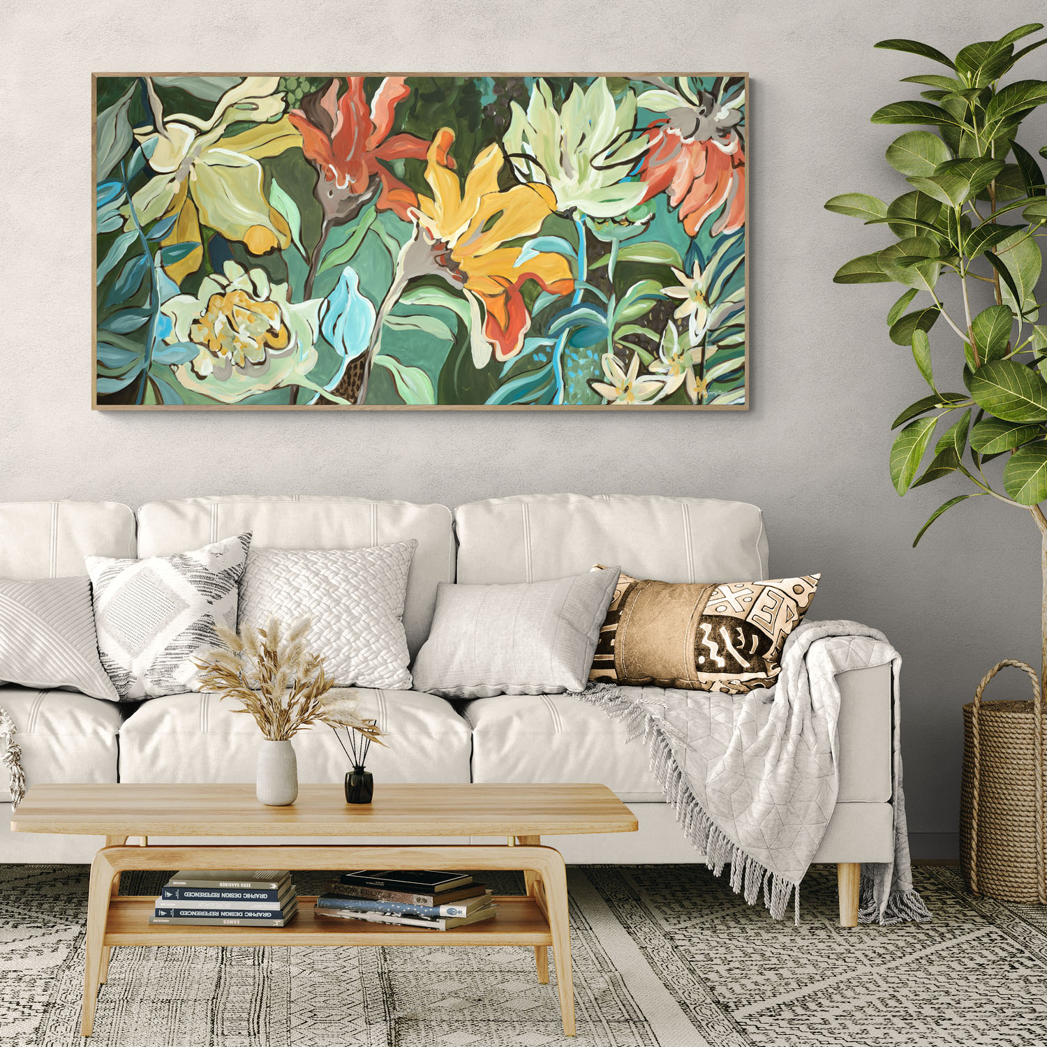 Australian Botanical Original Art Interior 2