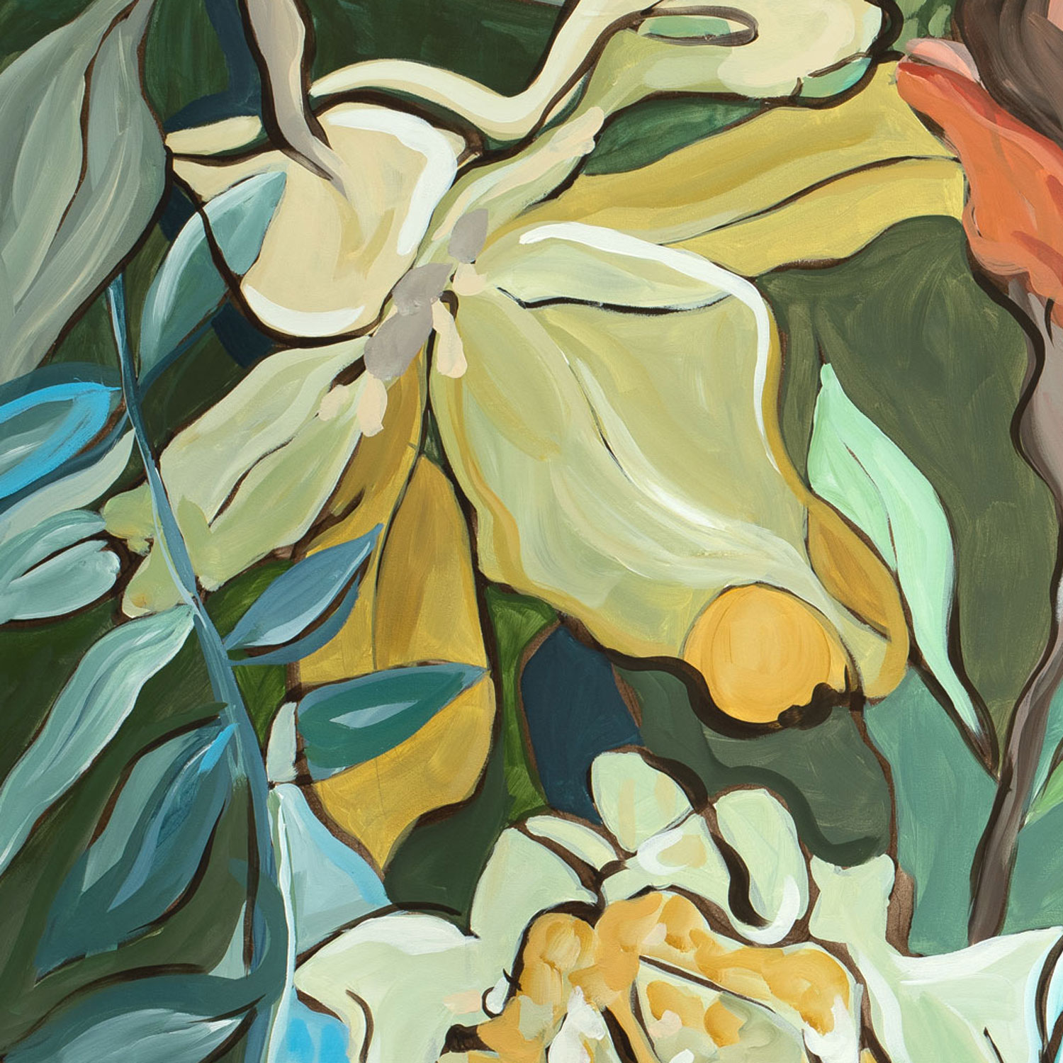 Australian Botanical Original Art By Amber Gittins Crop