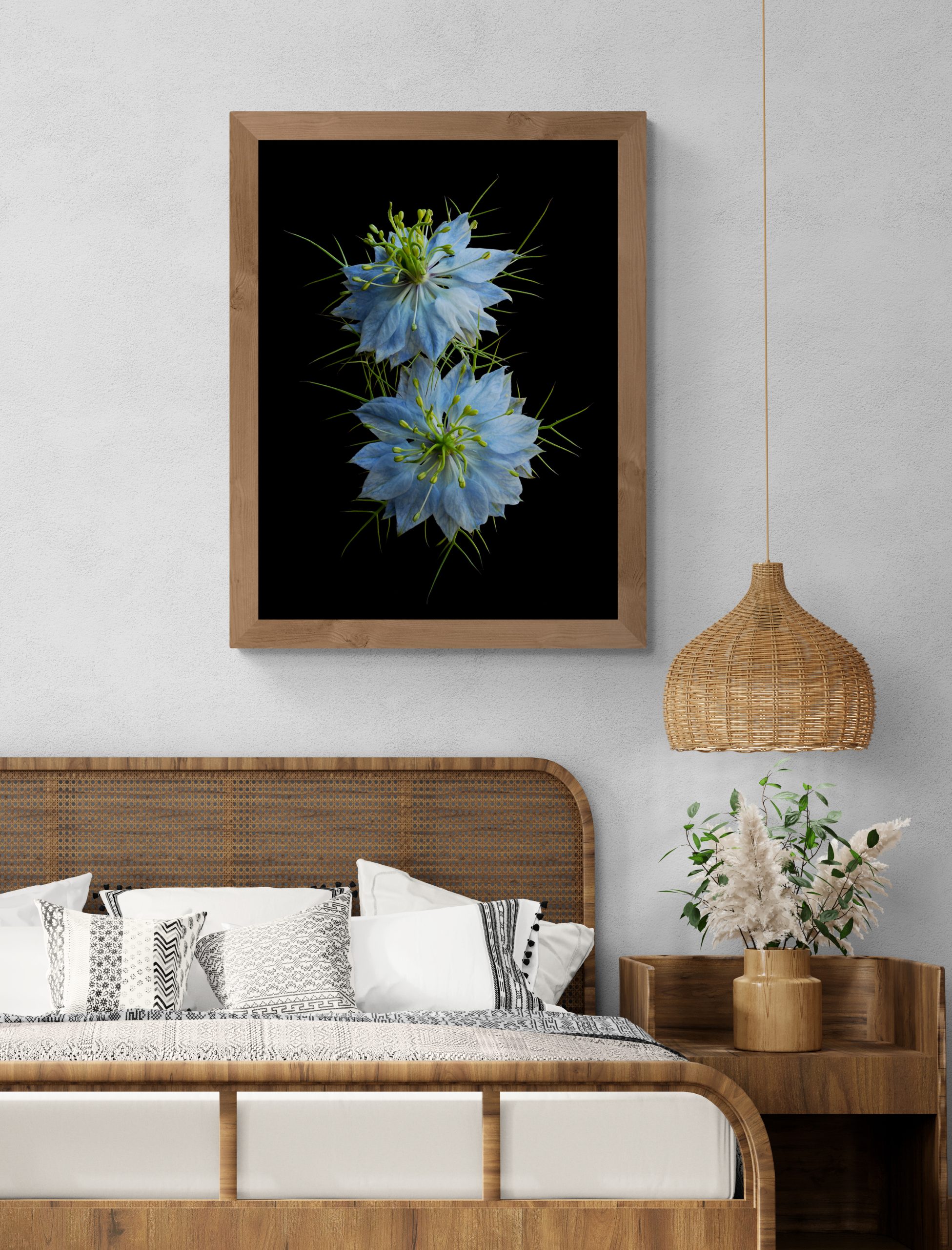 Bohemian Themed Bedroom (14)