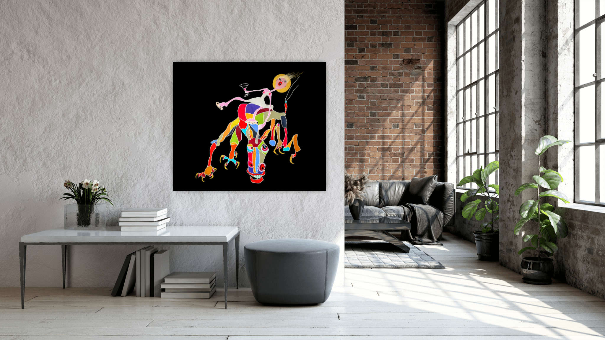 The Unicorn Hunter Wall