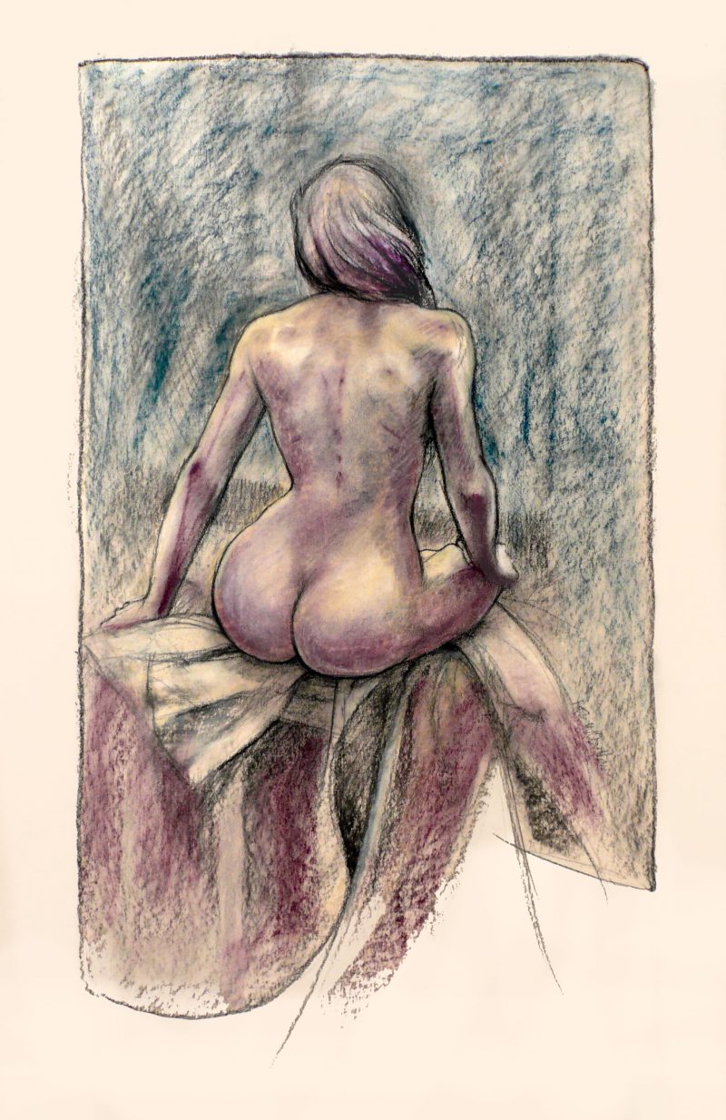 Seated Female Nude