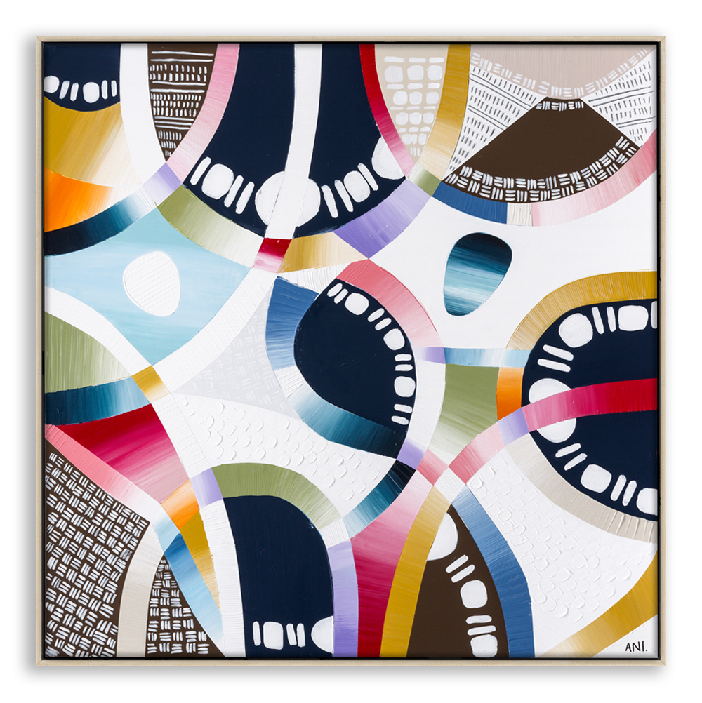 Coloured Sands Oak Canvas