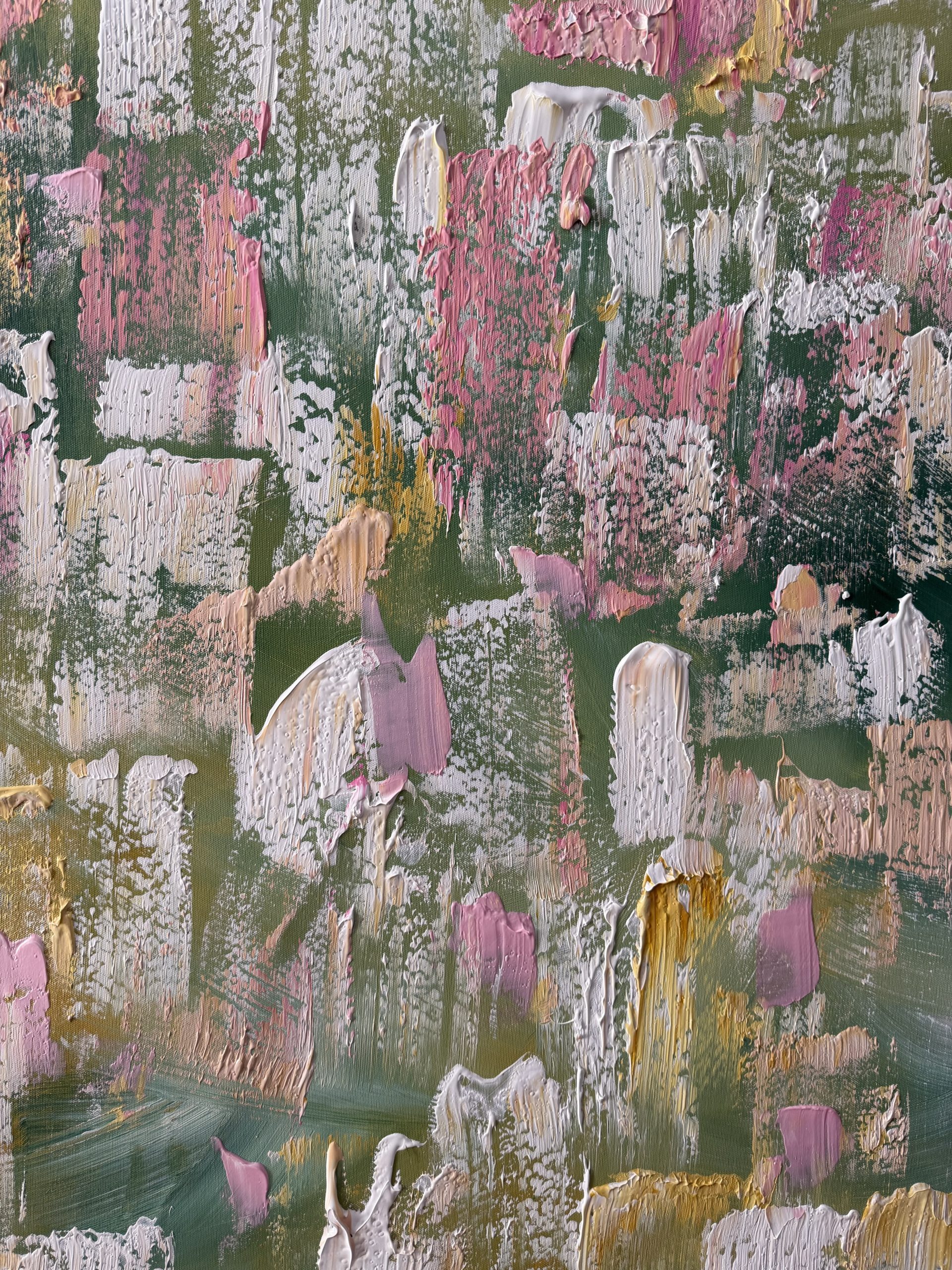 Close Up White And Pink Alanah Jarvis Art