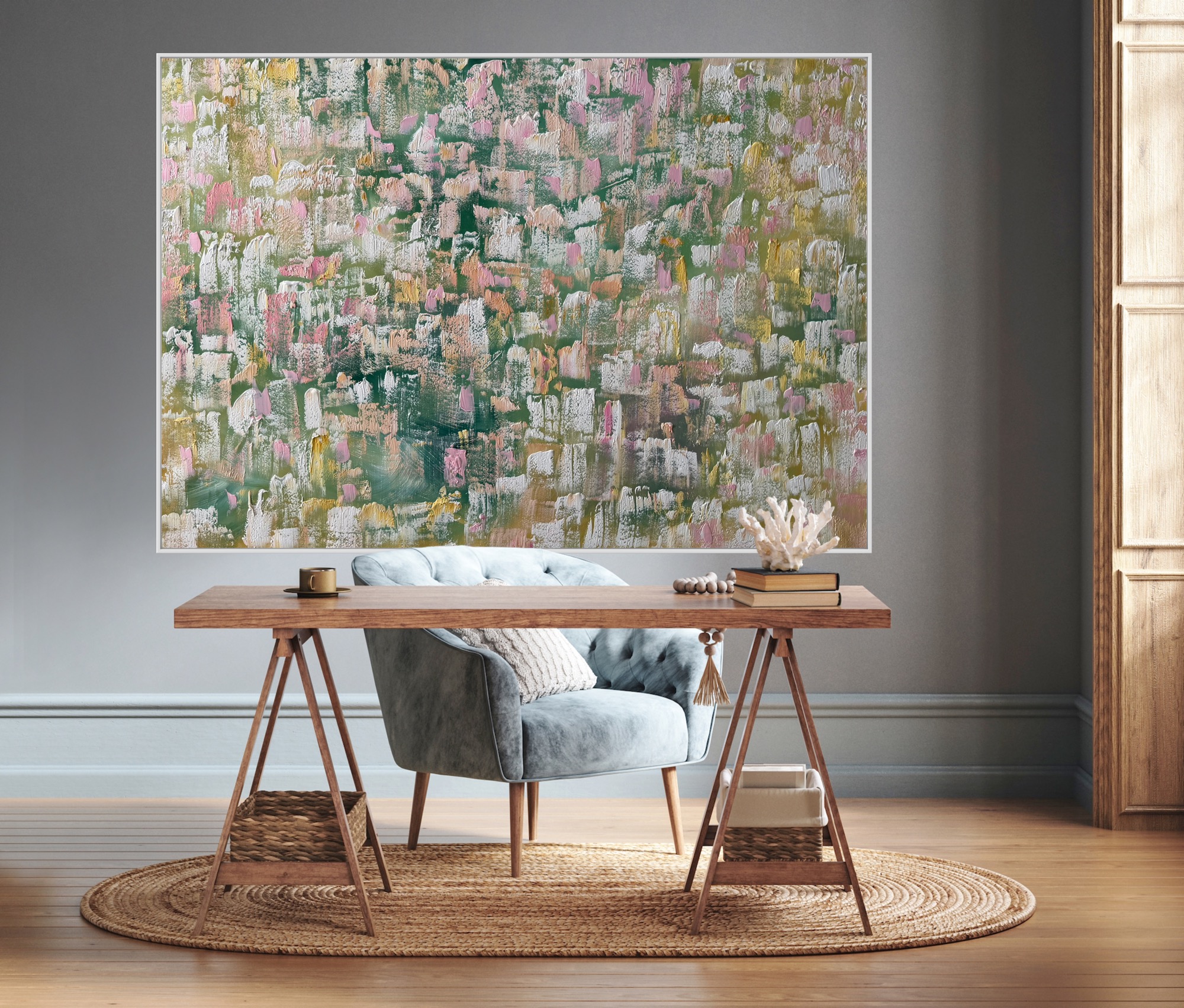 White Alanah Jarvis Art